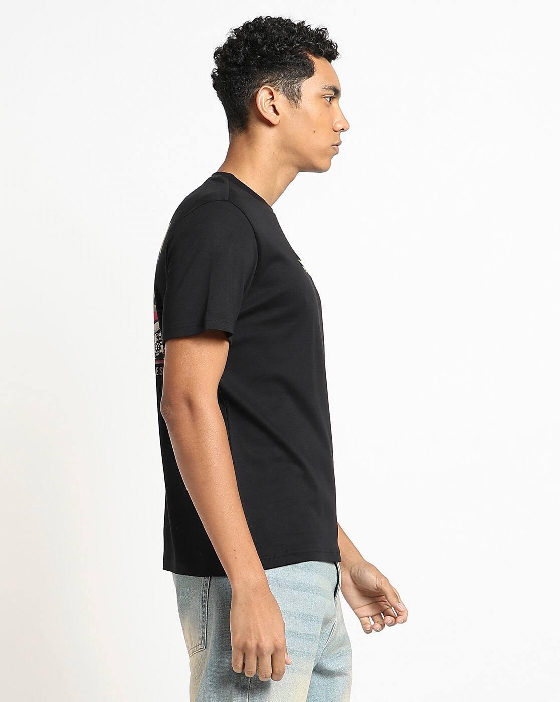 HOT WHEELS TSHIRT WITH B, JET BLACK, XXL