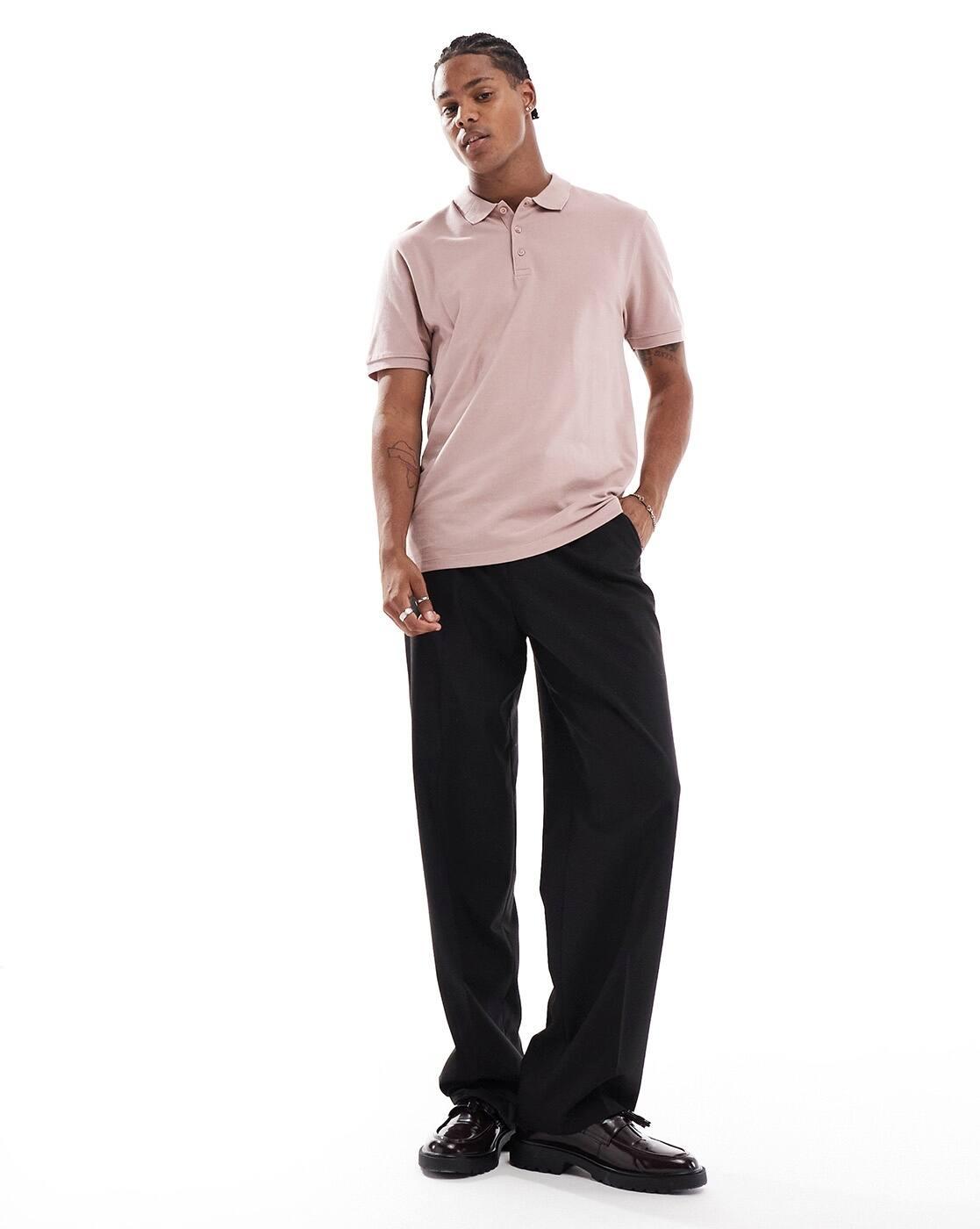 ASOS MEN TSHIRTS, PINK, M