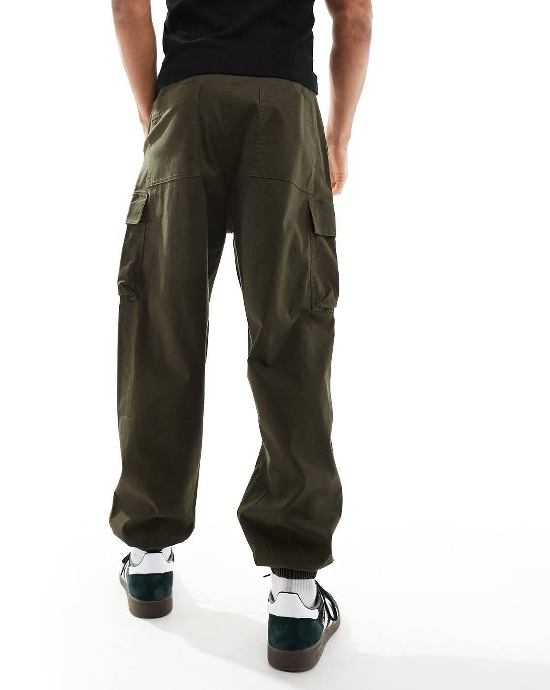ASOS MEN TROUSERS & PANT, KHAKI, W36 L32