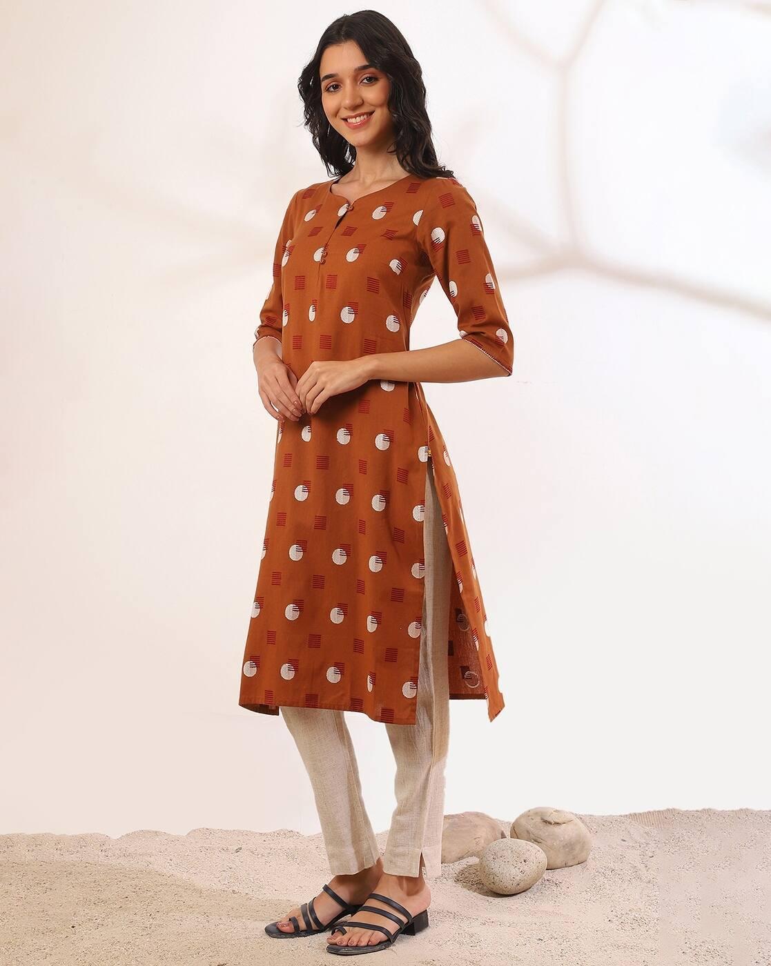 TOPWEAR, ORANGE, S