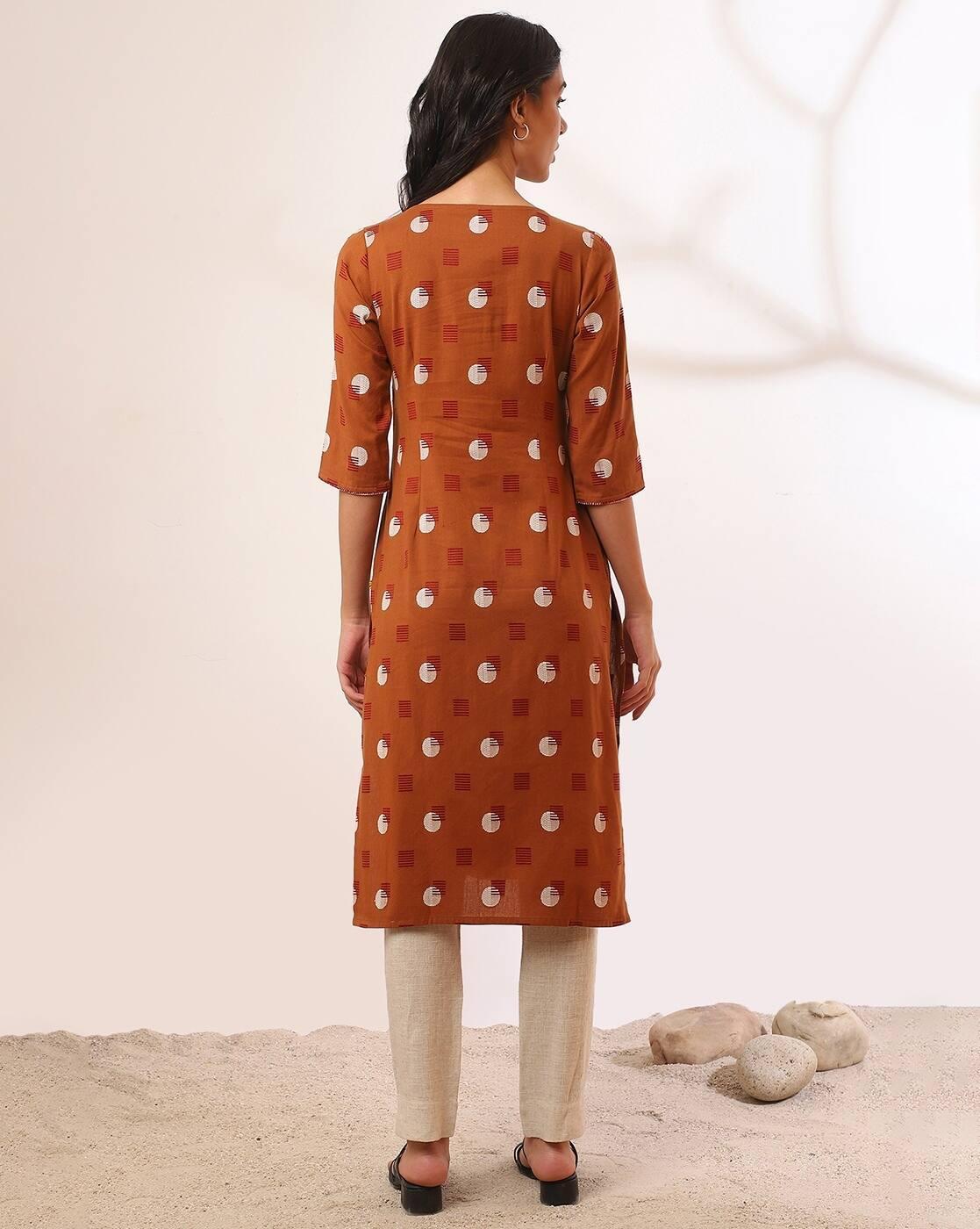 TOPWEAR, ORANGE, S