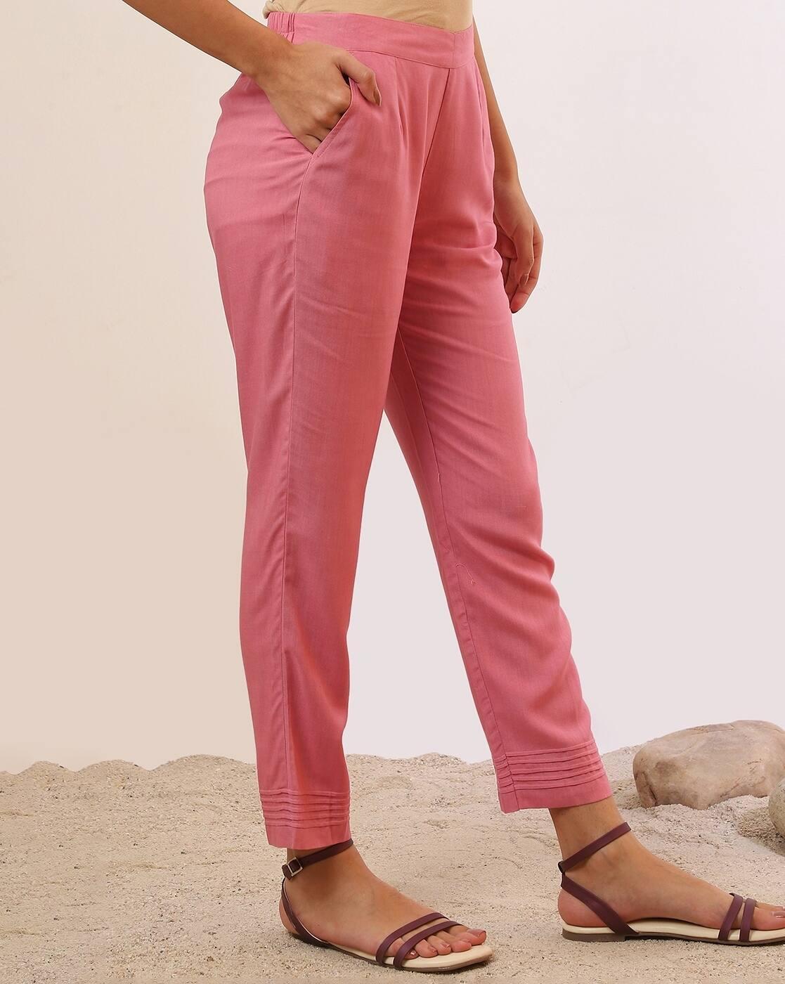PINK,AURELIA,TROUSERS