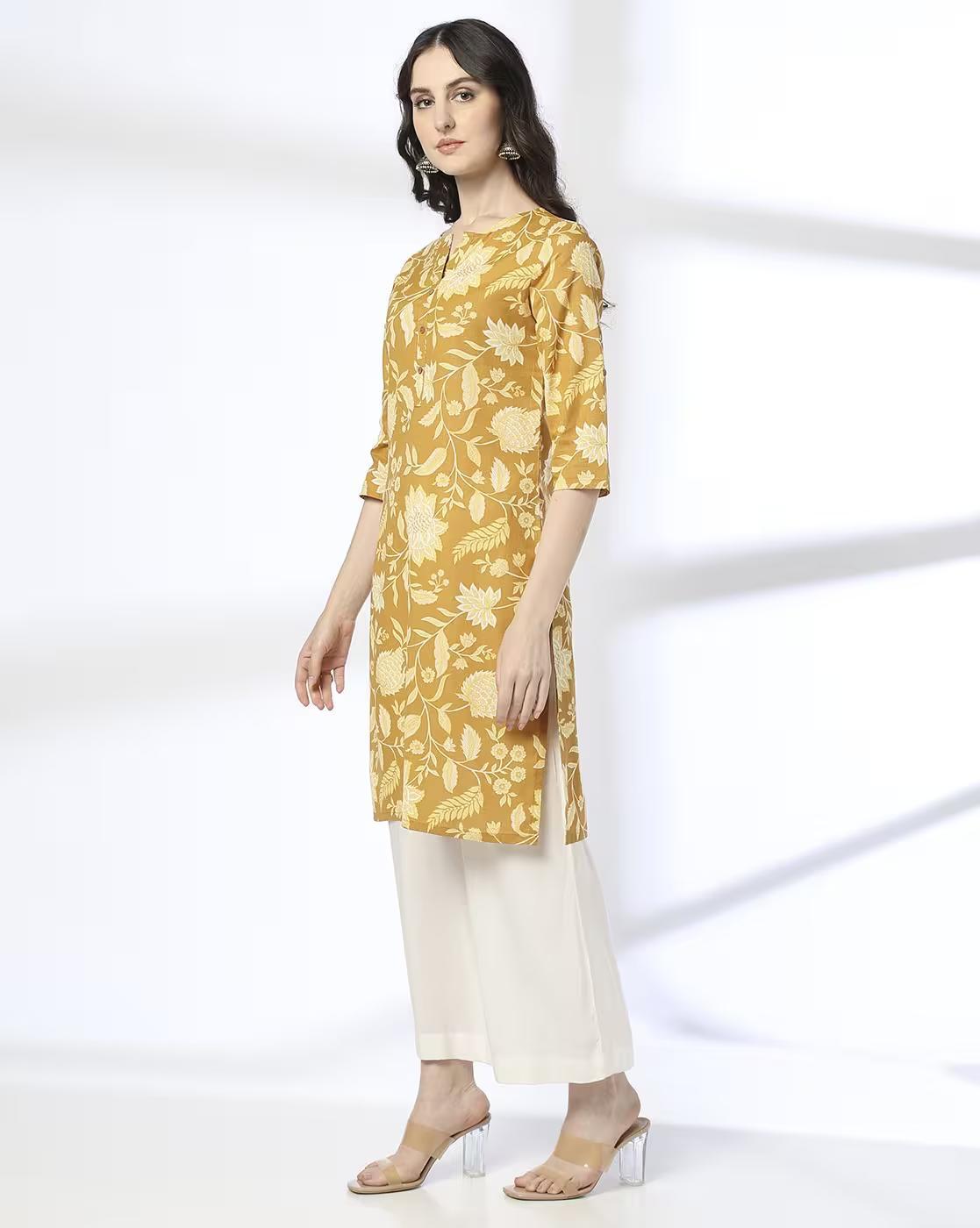 AVAASA MIX N' MATCH,WOMENS WEAR,MUSTARD