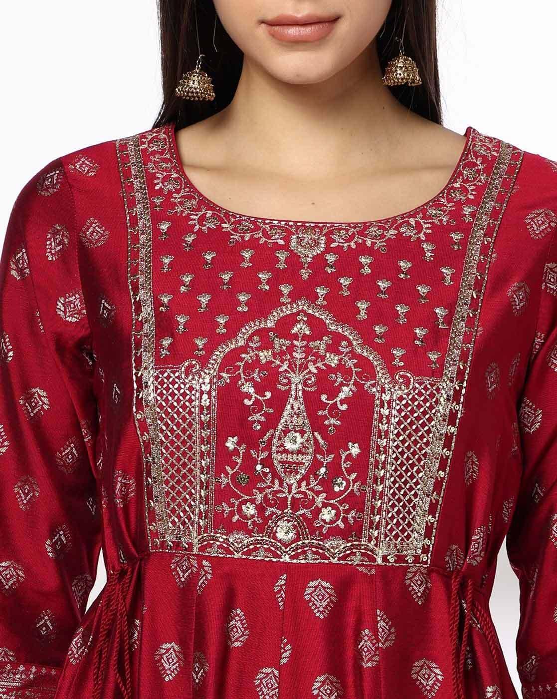 Red Kanjiwaram, RED, L