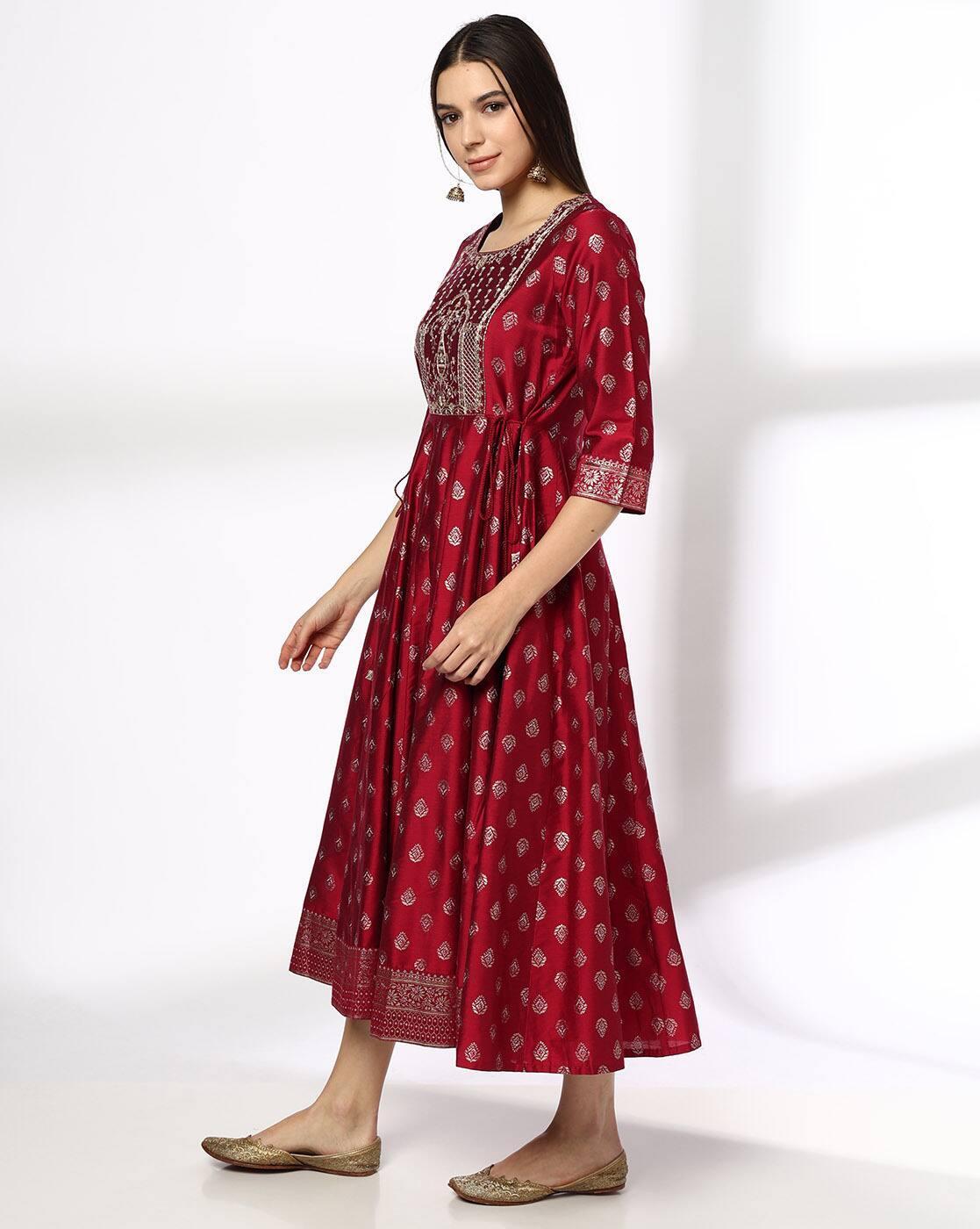 Red Kanjiwaram, RED, L