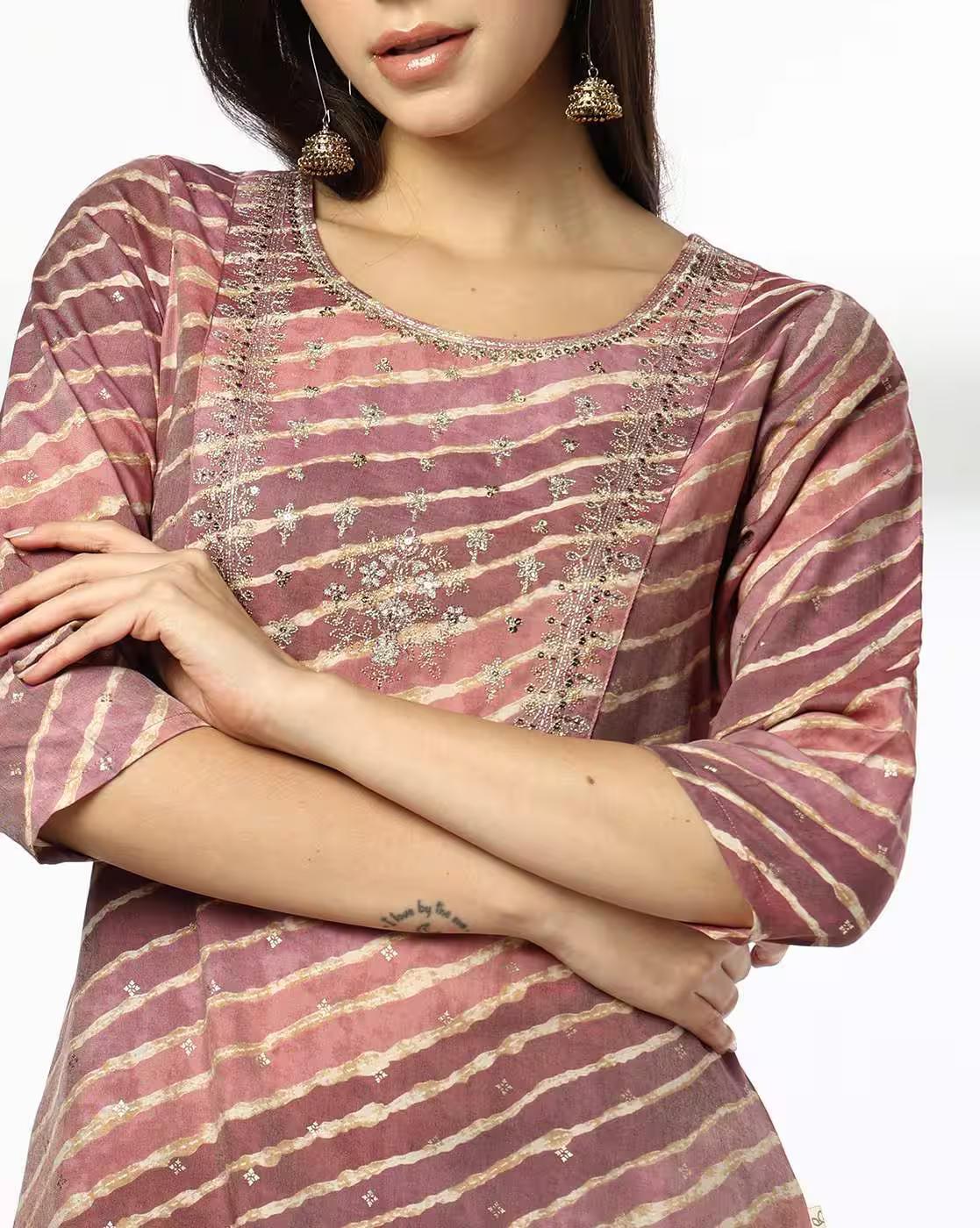 Lehriya Repeat, Mauve, XS