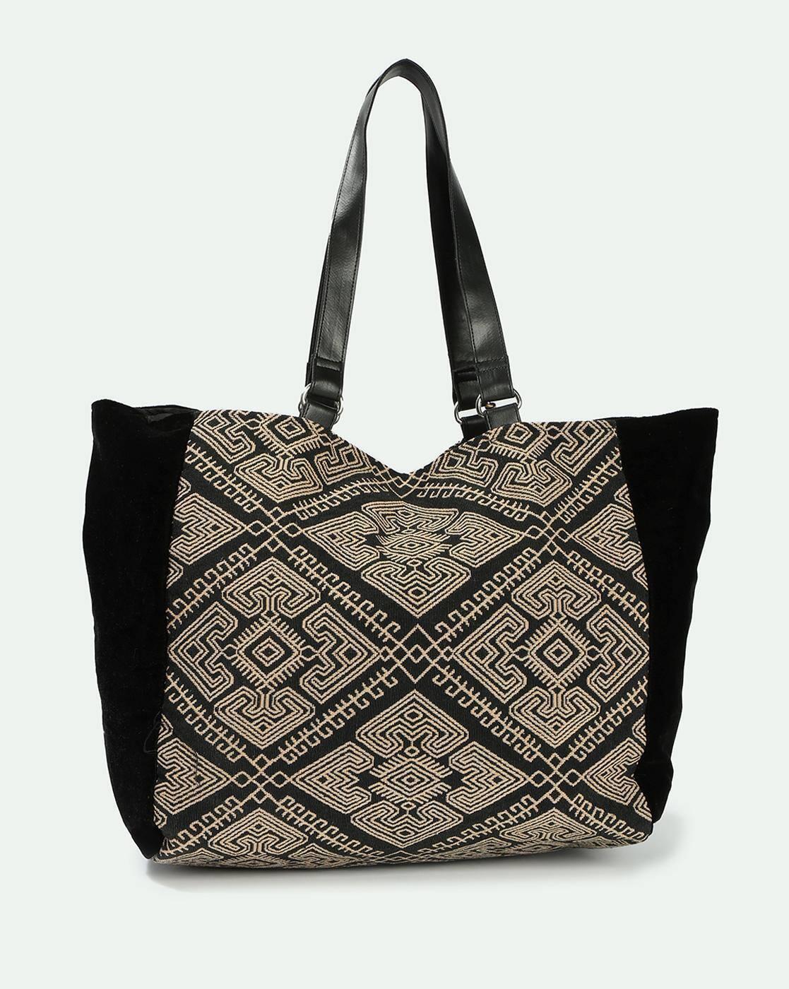 AVAASA FASHION BAGS, BLACK, FS
