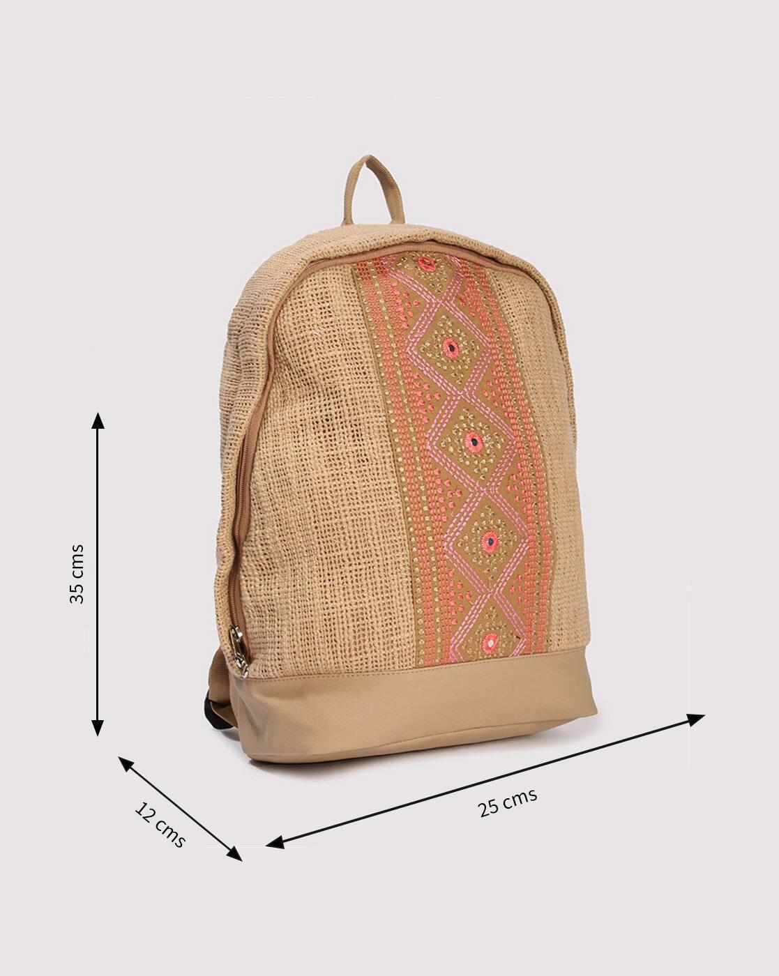 AVAASA HANDBAGS, BEIGE, FS