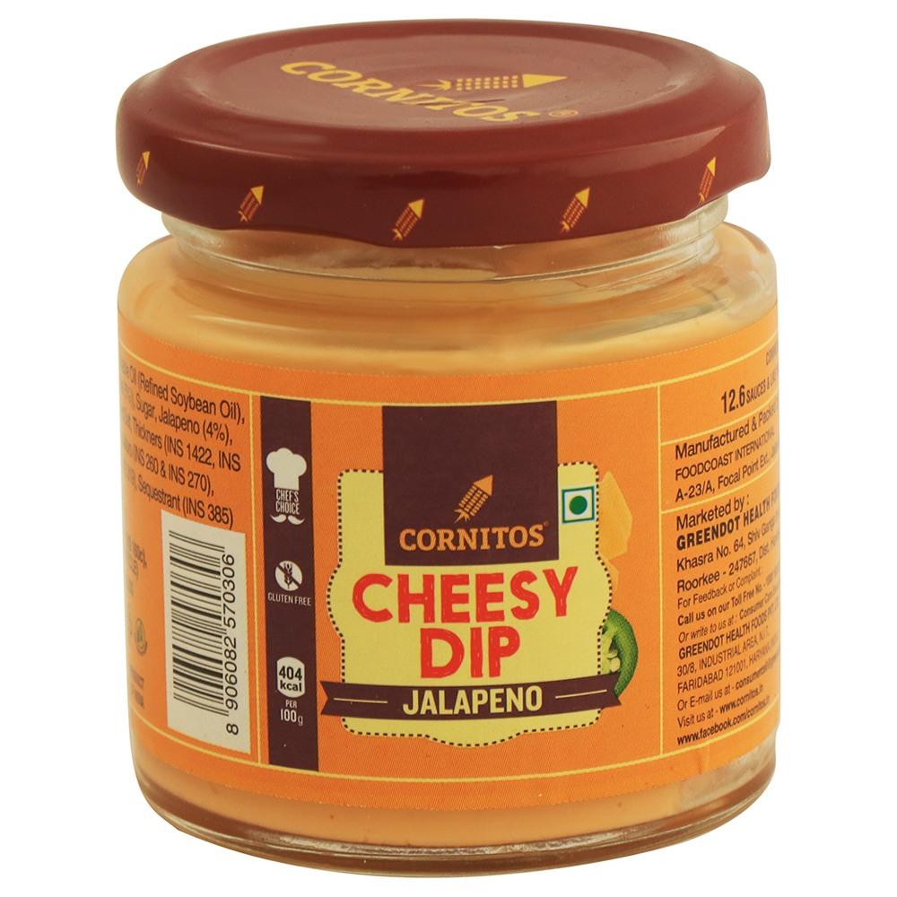 CORNITOS | Cornitos Cheese Jalapeno Dip 100 g