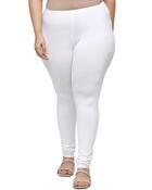 De Moza Ladies Churidar Legg, WHITE, 4XL