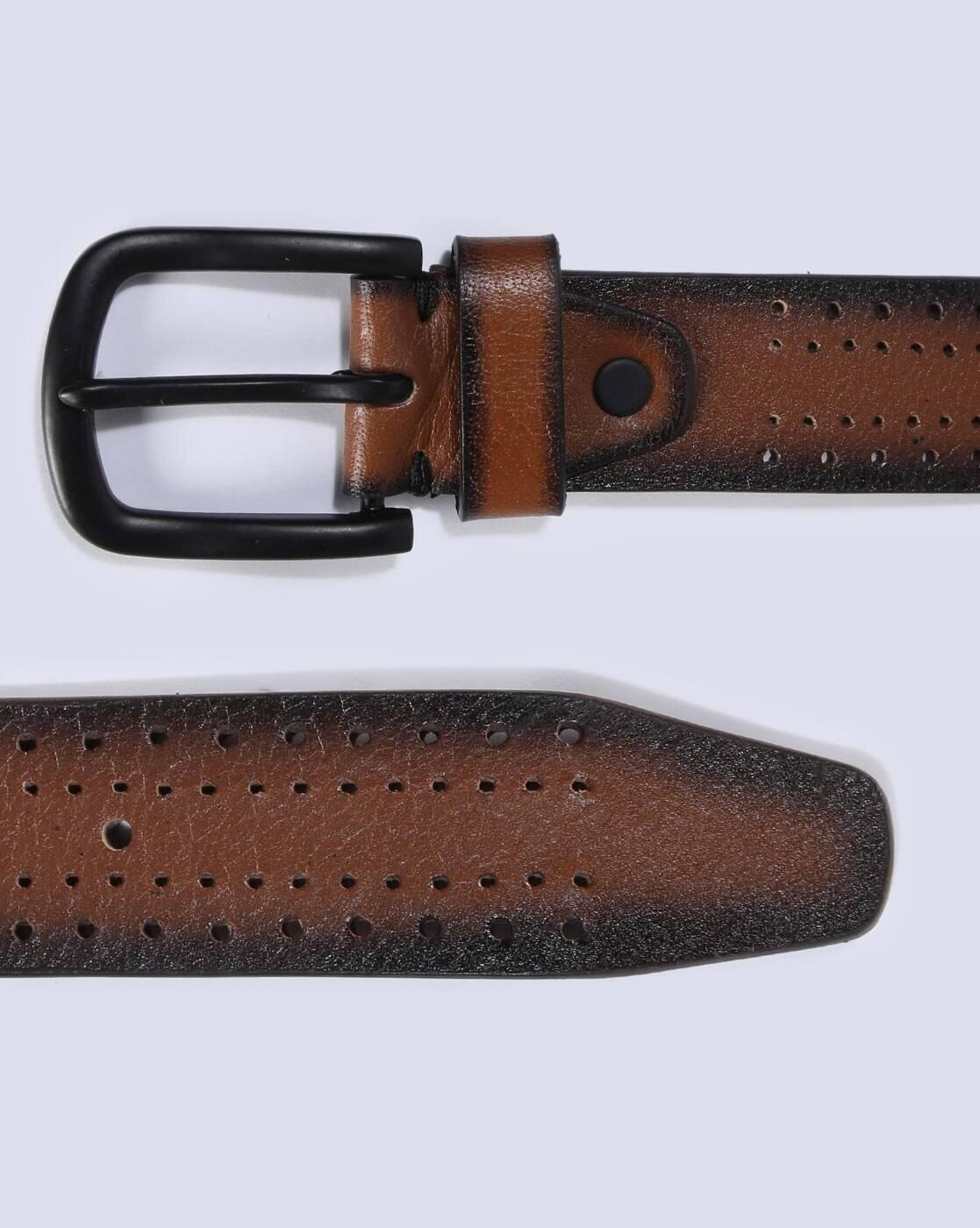DNMX BELTS, BROWN, XL