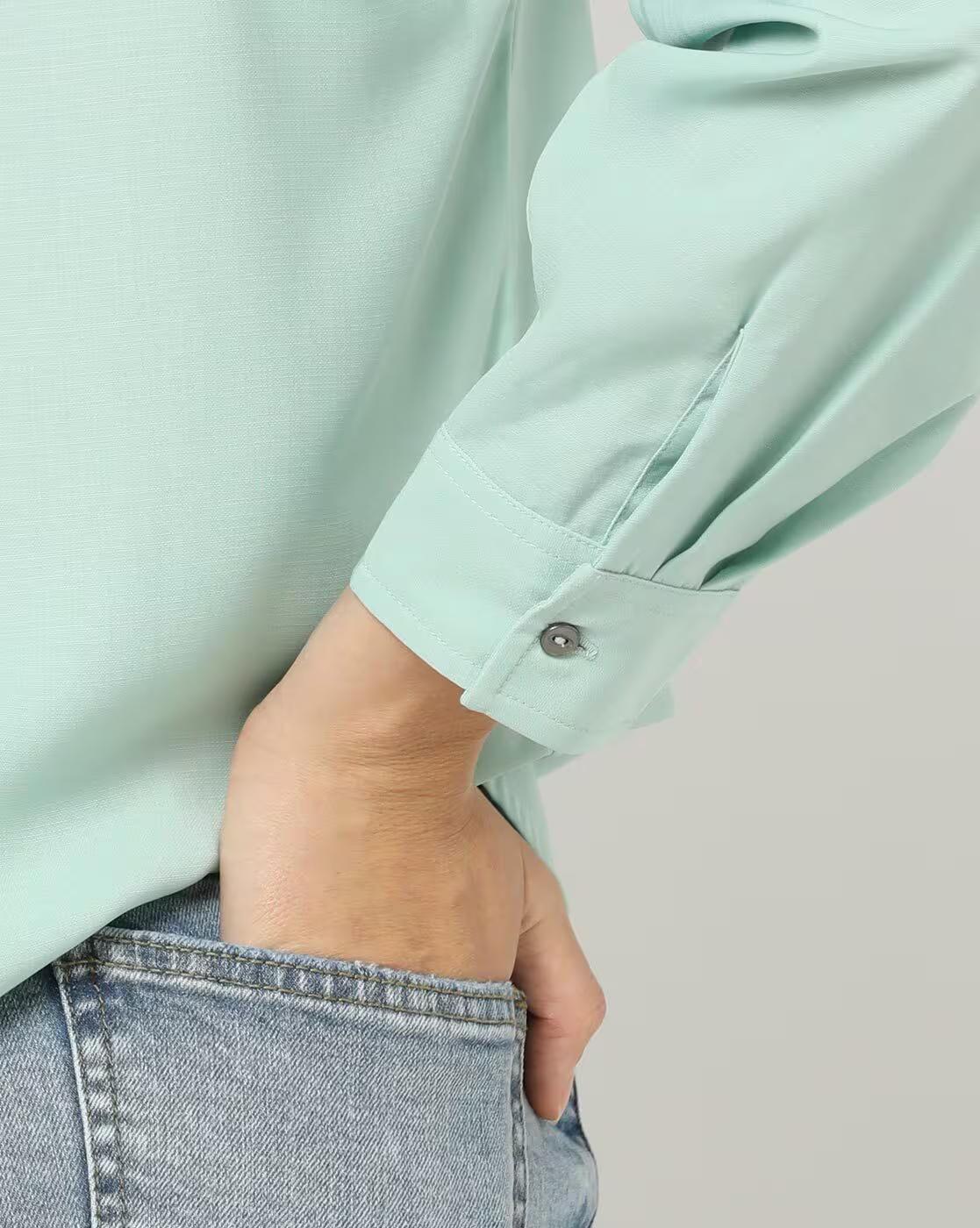 DNMX SHIRTS, AQUA, XL