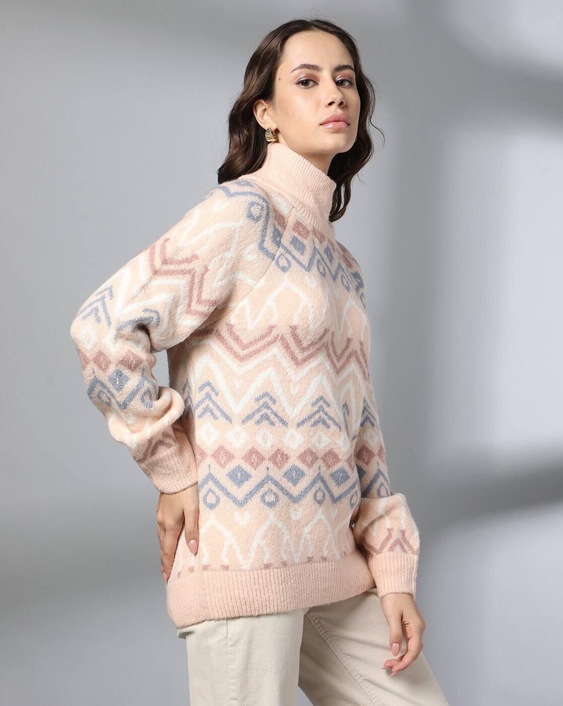DNMX SWEATERS, PINK, XL