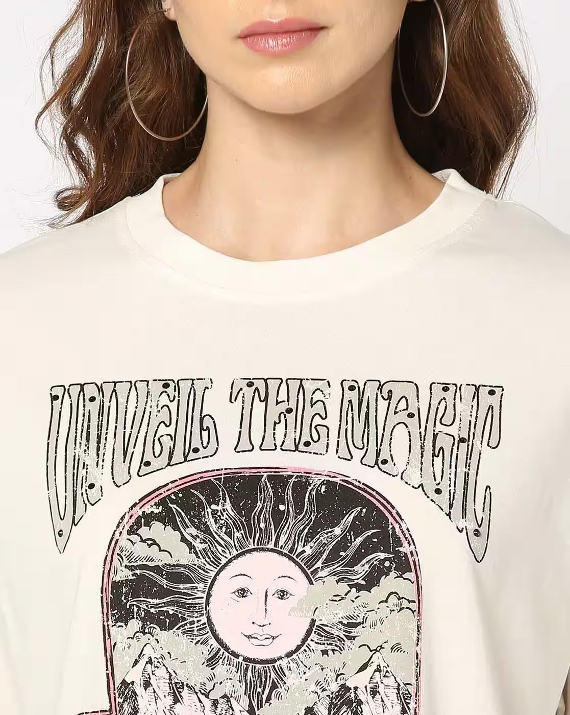 DNMX TSHIRTS, OFF WHITE, M