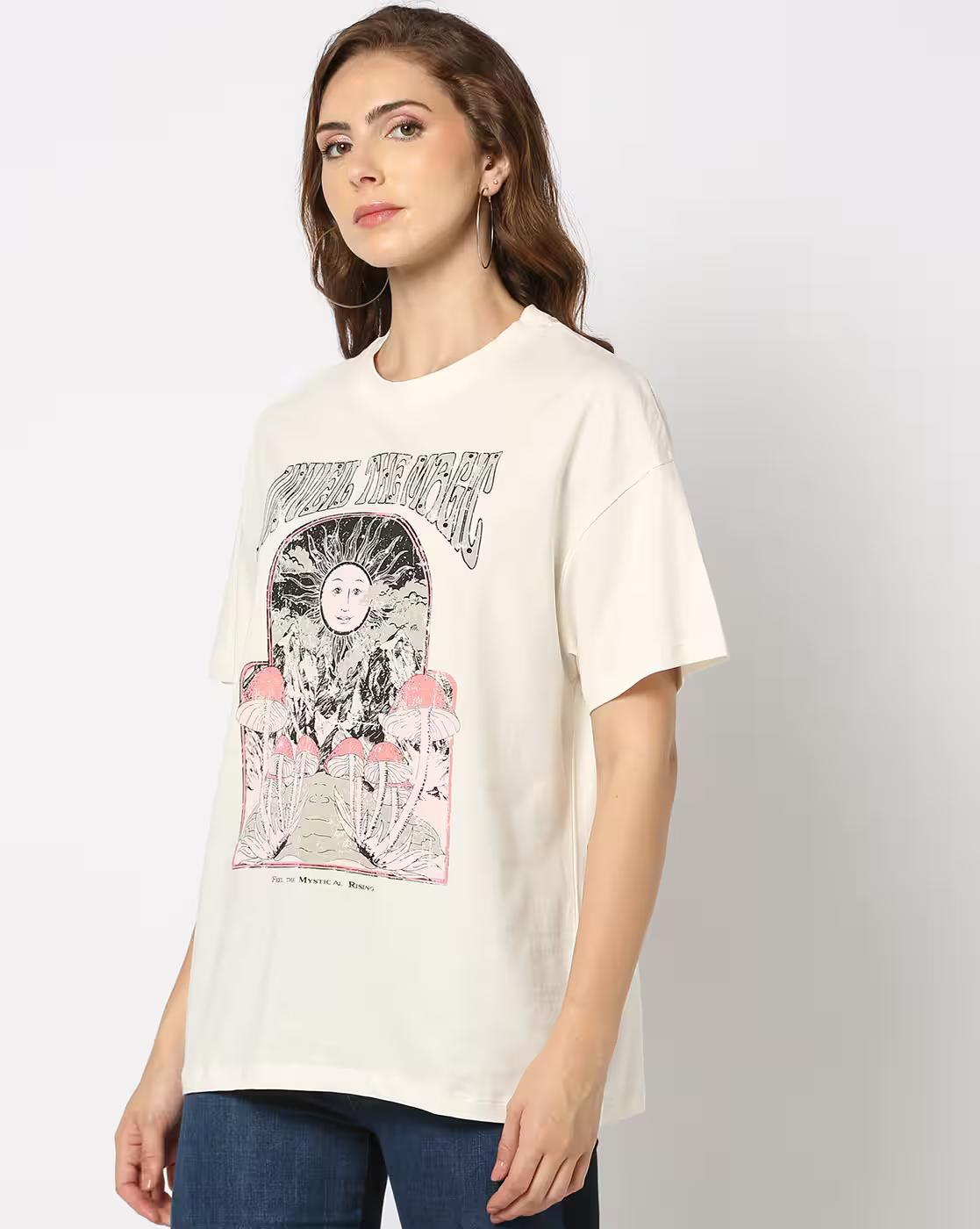 DNMX TSHIRTS, OFF WHITE, M