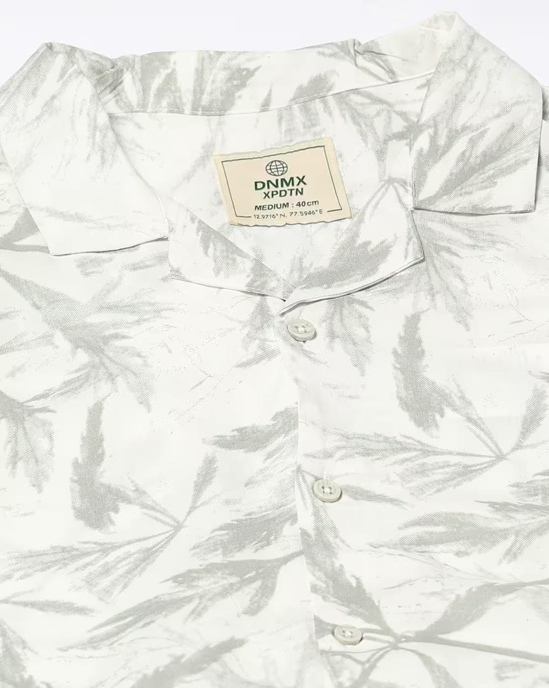 Non Indigo Resort Print S, LT. GREY