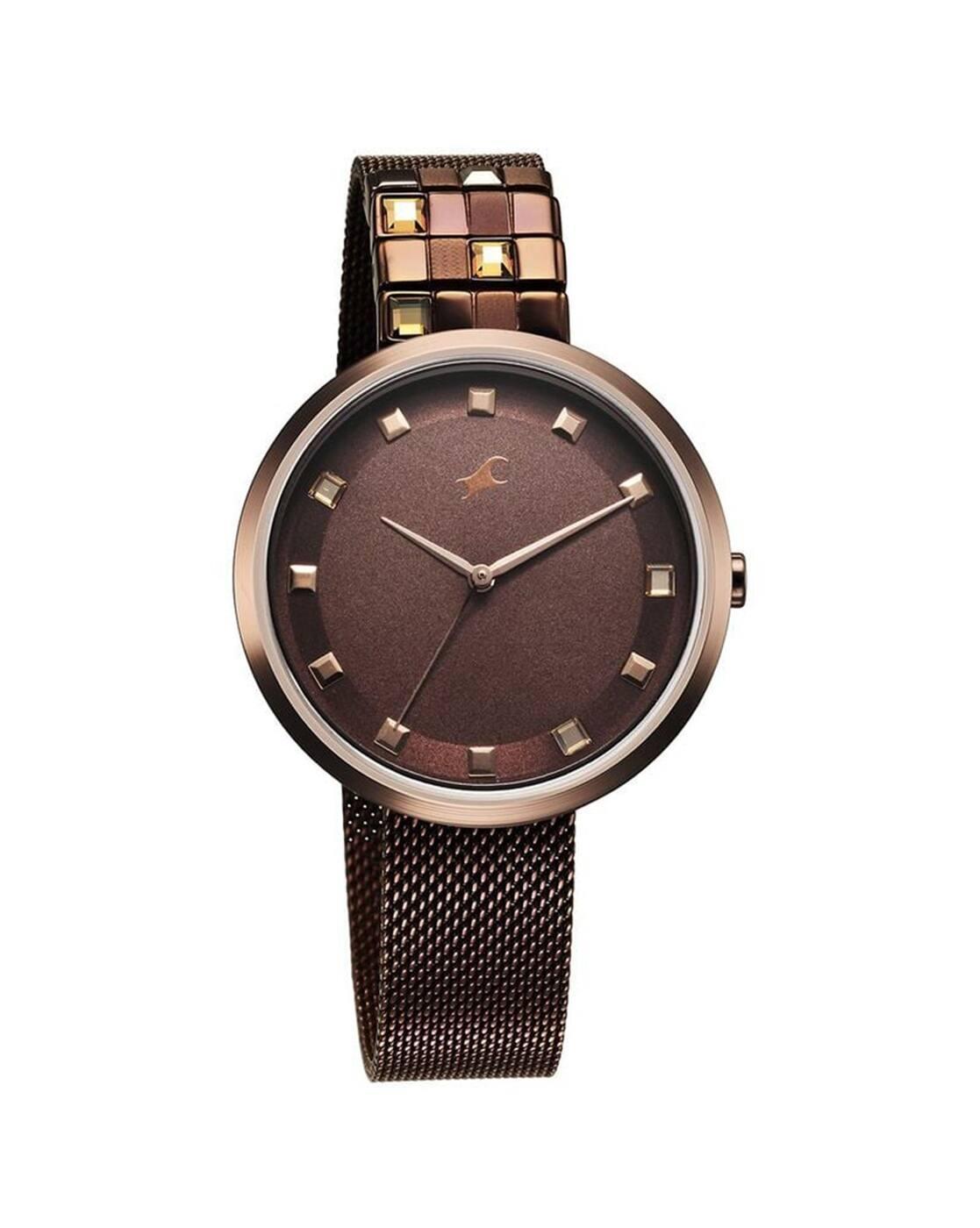 FAST WOMEN WRIST WATCHES, BROWN, OS