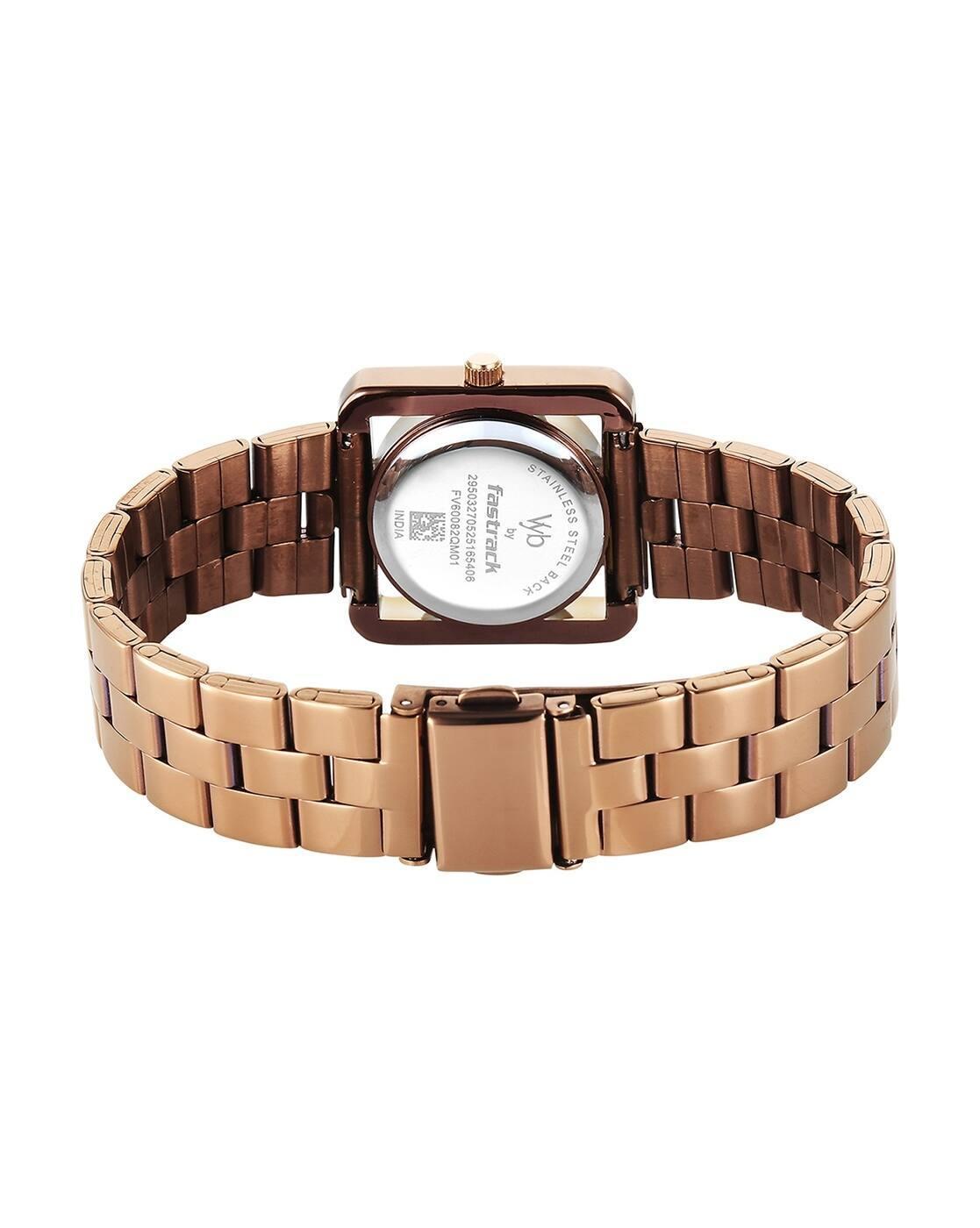 FAST WOMEN WRIST WATCHES, BROWN, OS