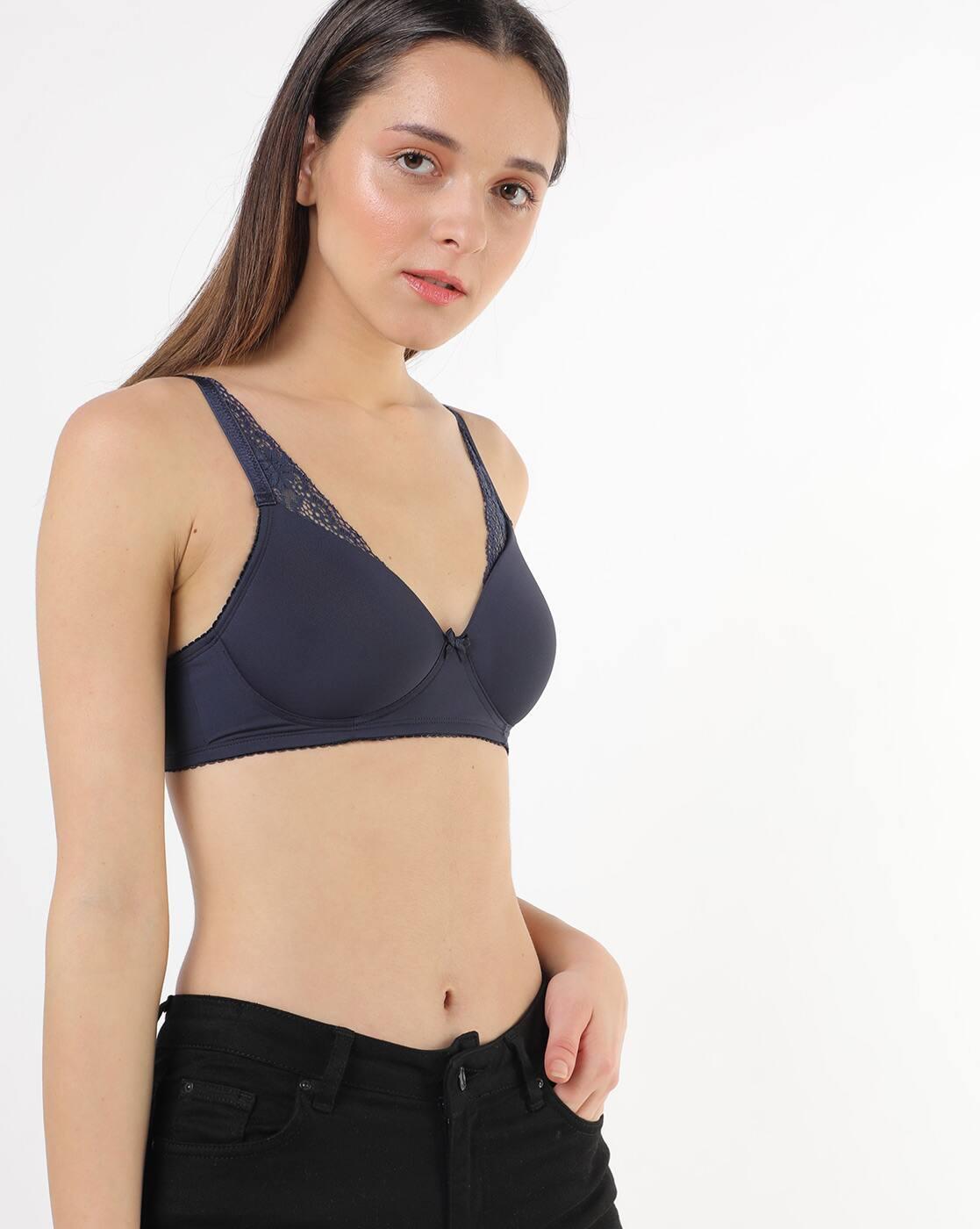 Padded Non Wired Fashion Lace Bra EC10