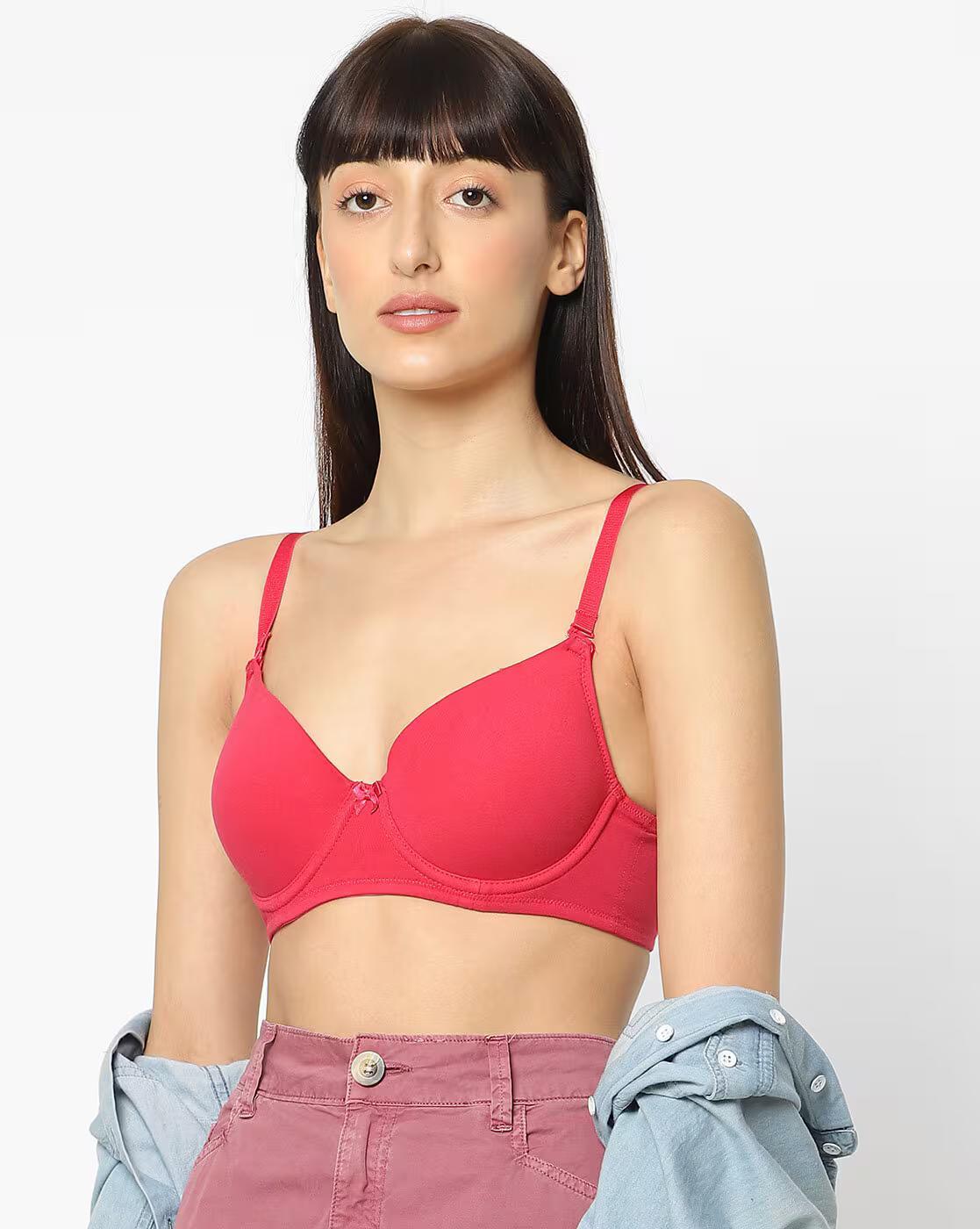 Padded Wired Cotton T-Shirt Bra TS04