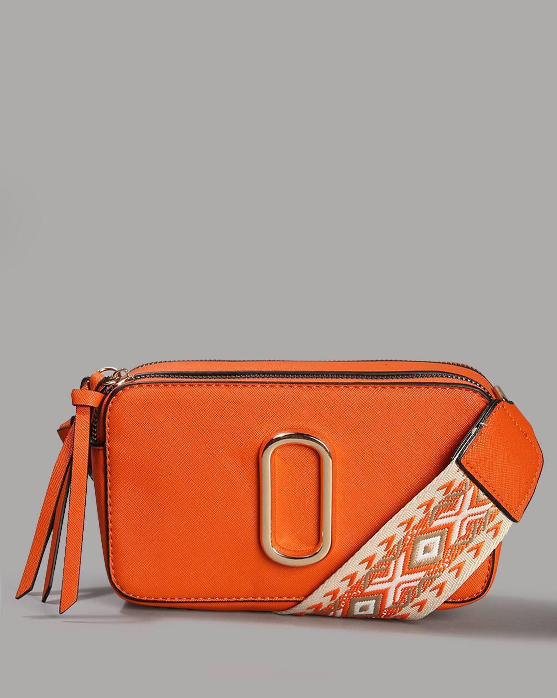 FIG FASHION SLING BAGS, ORANGE