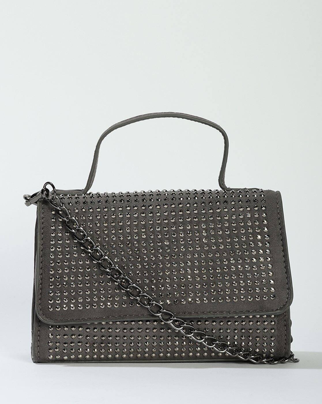 FIG FASHION SLING BAGS, GREY, FS