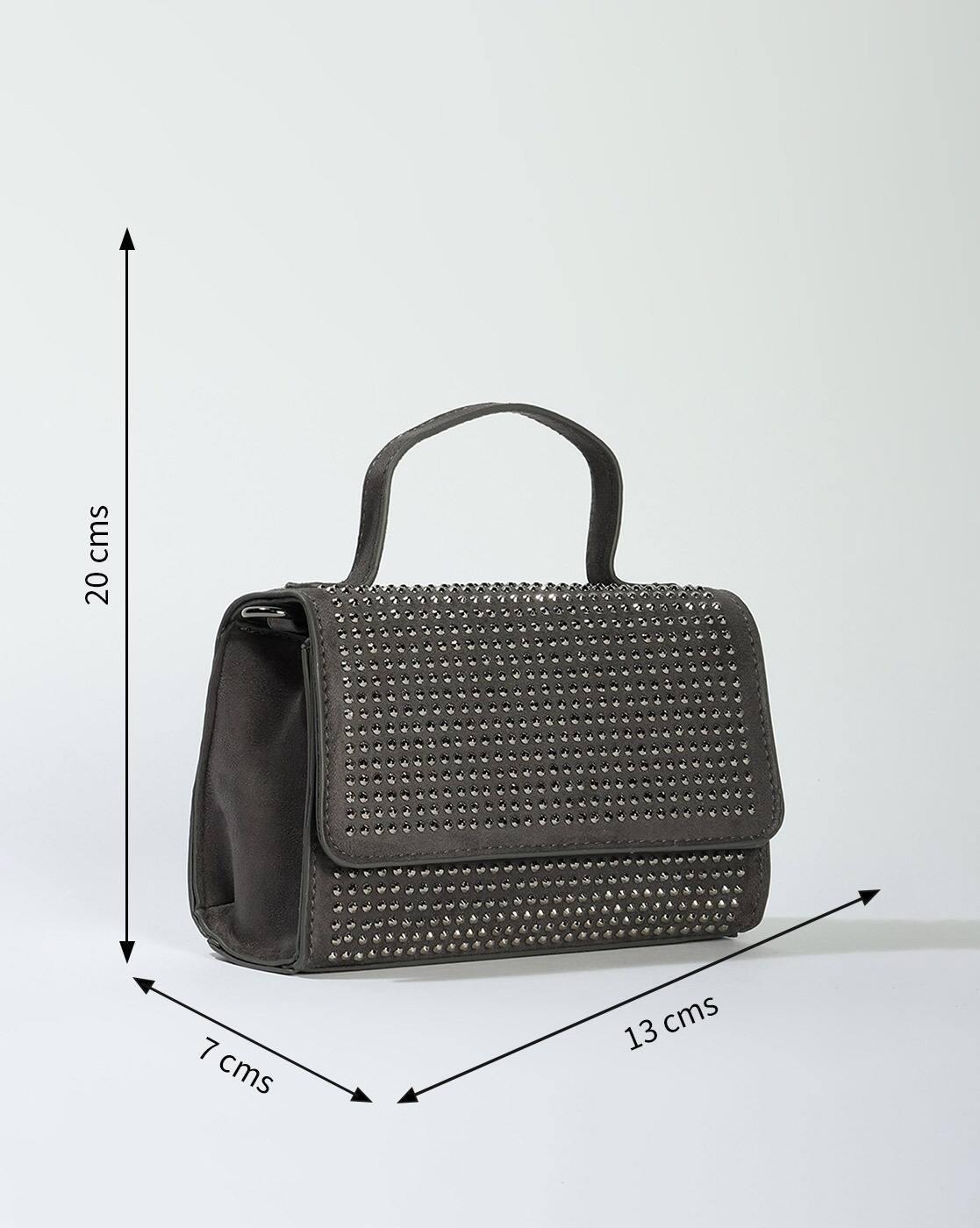 FIG FASHION SLING BAGS, GREY, FS