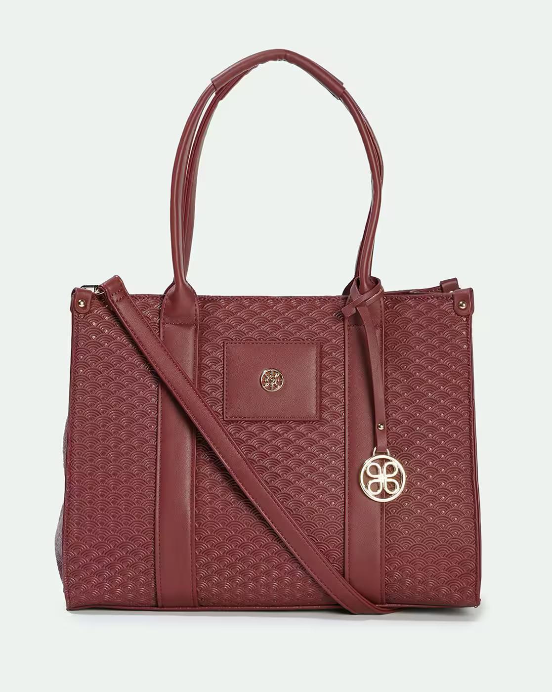 FIG FASHION BAGS, MAROON