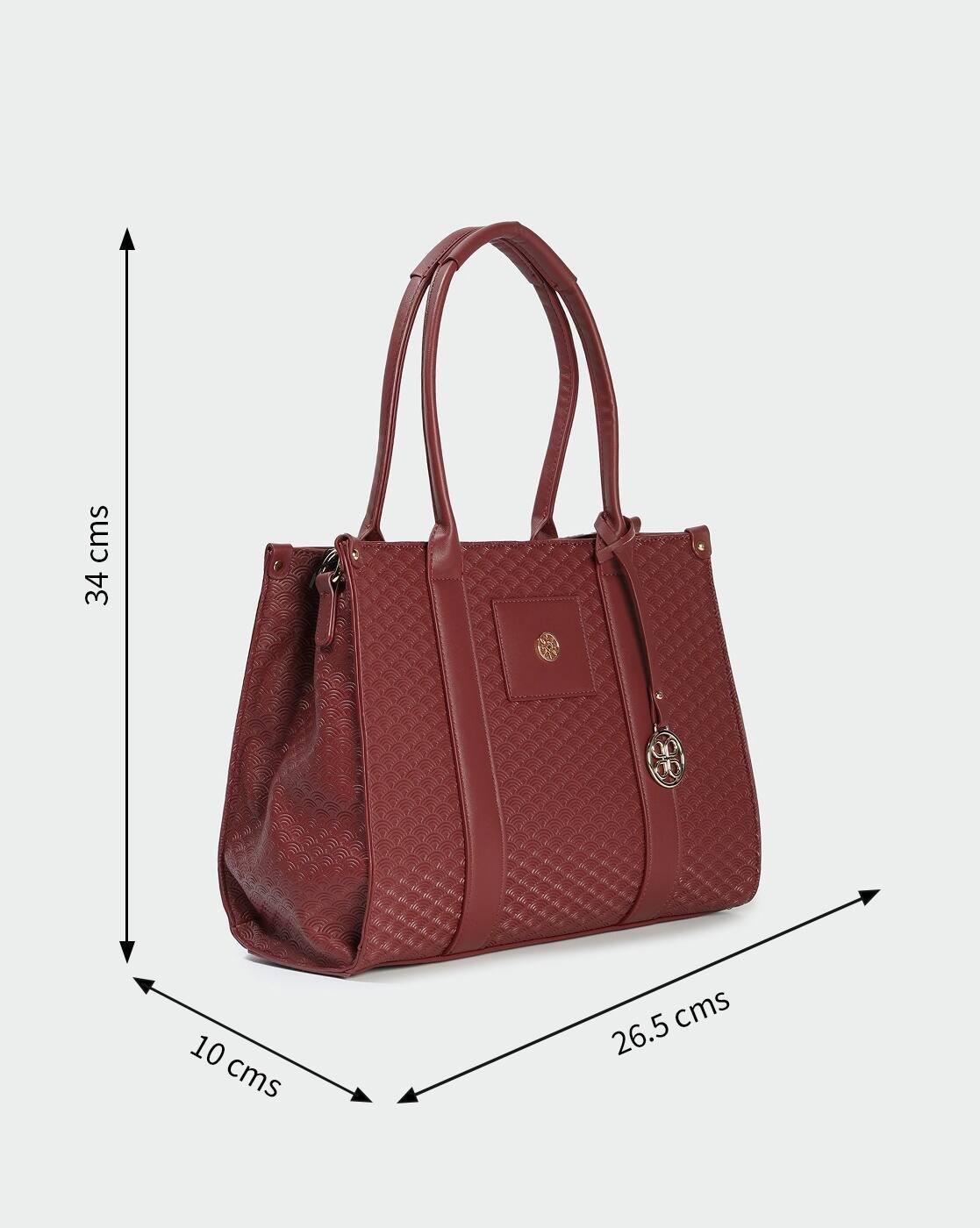 FIG FASHION BAGS, MAROON