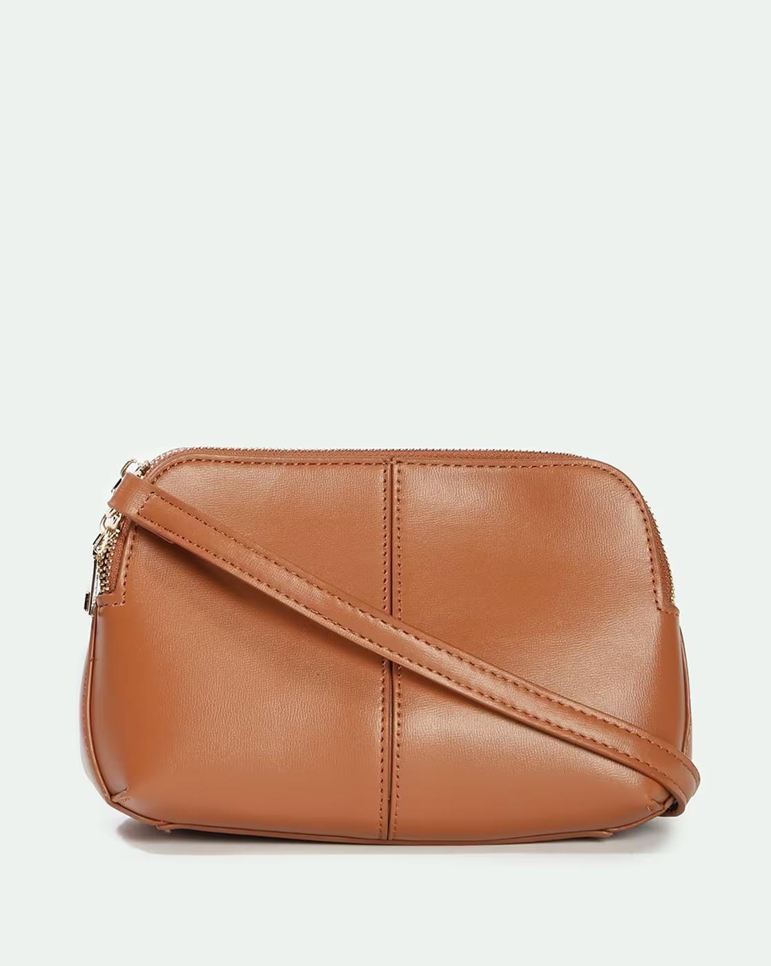 FIG FASHION SLING BAGS, TAN, FS
