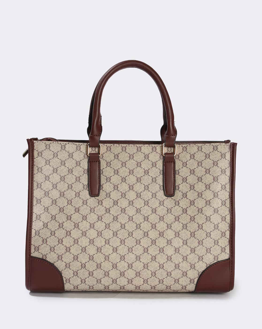 FIG FASHION BAGS, BROWN