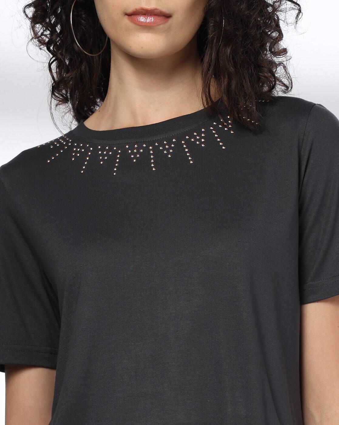 FIG TSHIRTS, GREY, M