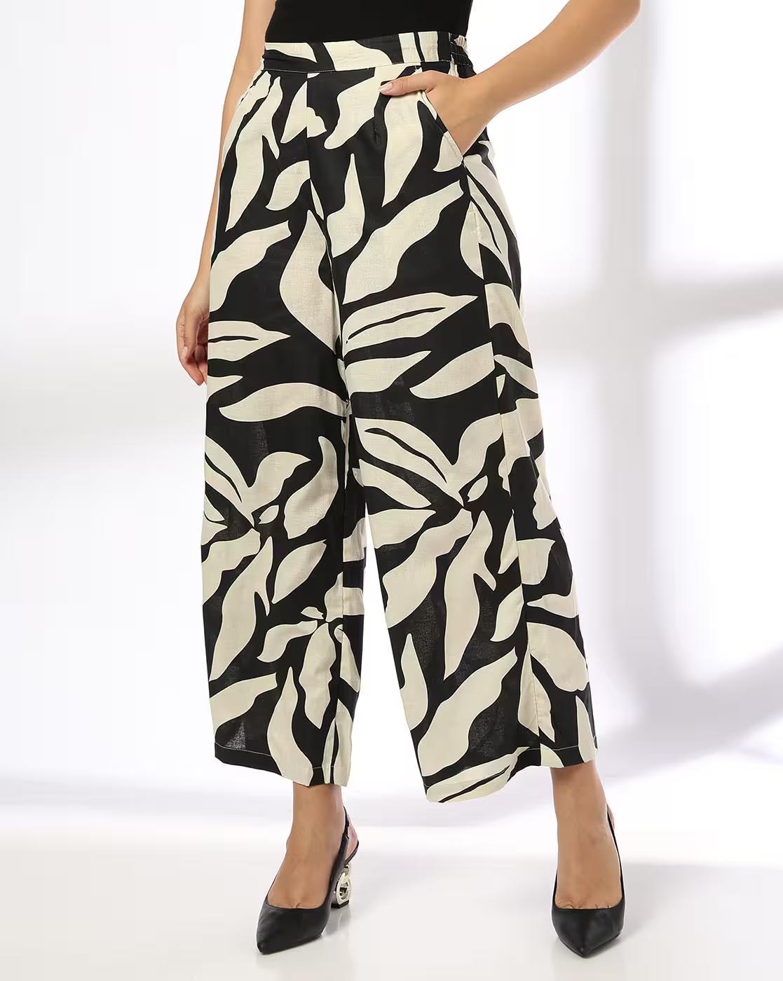PULL ON TROUSERS WITH SLAN, OFF WHITE, S