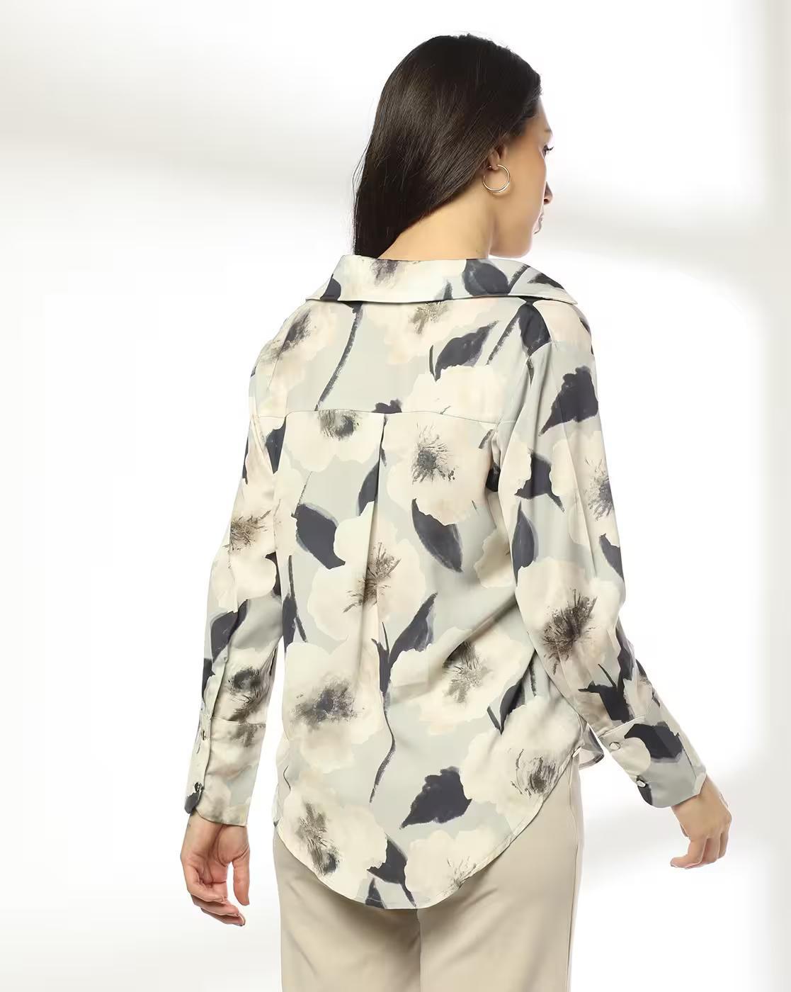 Women Floral Print Relaxed Fit Shirt