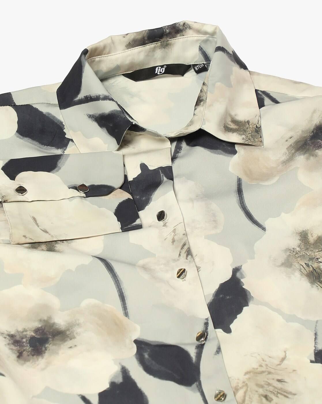 Women Floral Print Relaxed Fit Shirt
