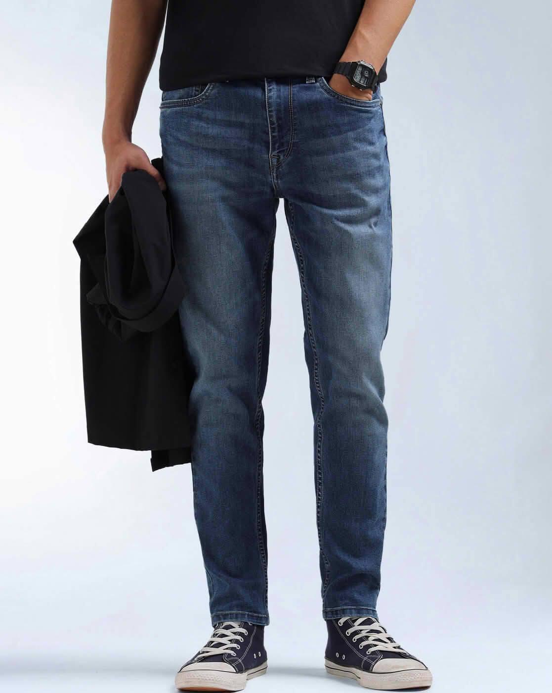 Men Relaxed Tapered Fit Mrtf Jeans