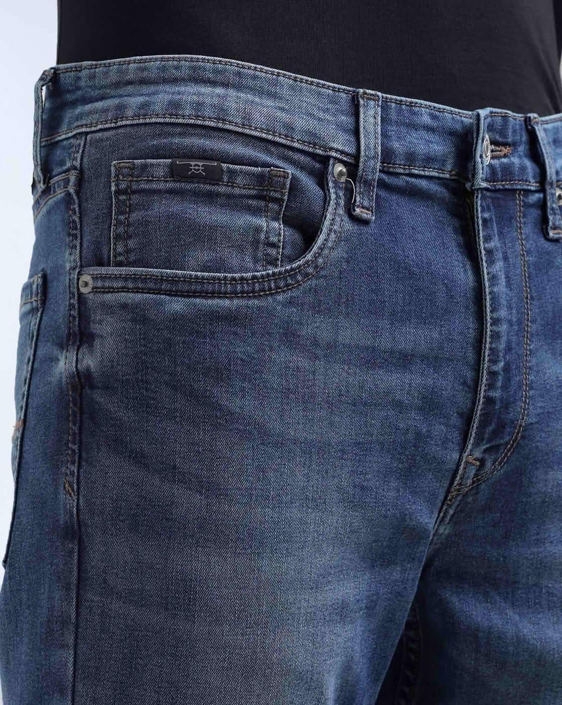 Men Relaxed Tapered Fit Mrtf Jeans