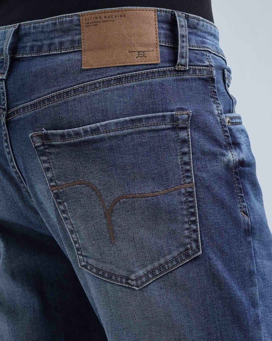 Men Relaxed Tapered Fit Mrtf Jeans