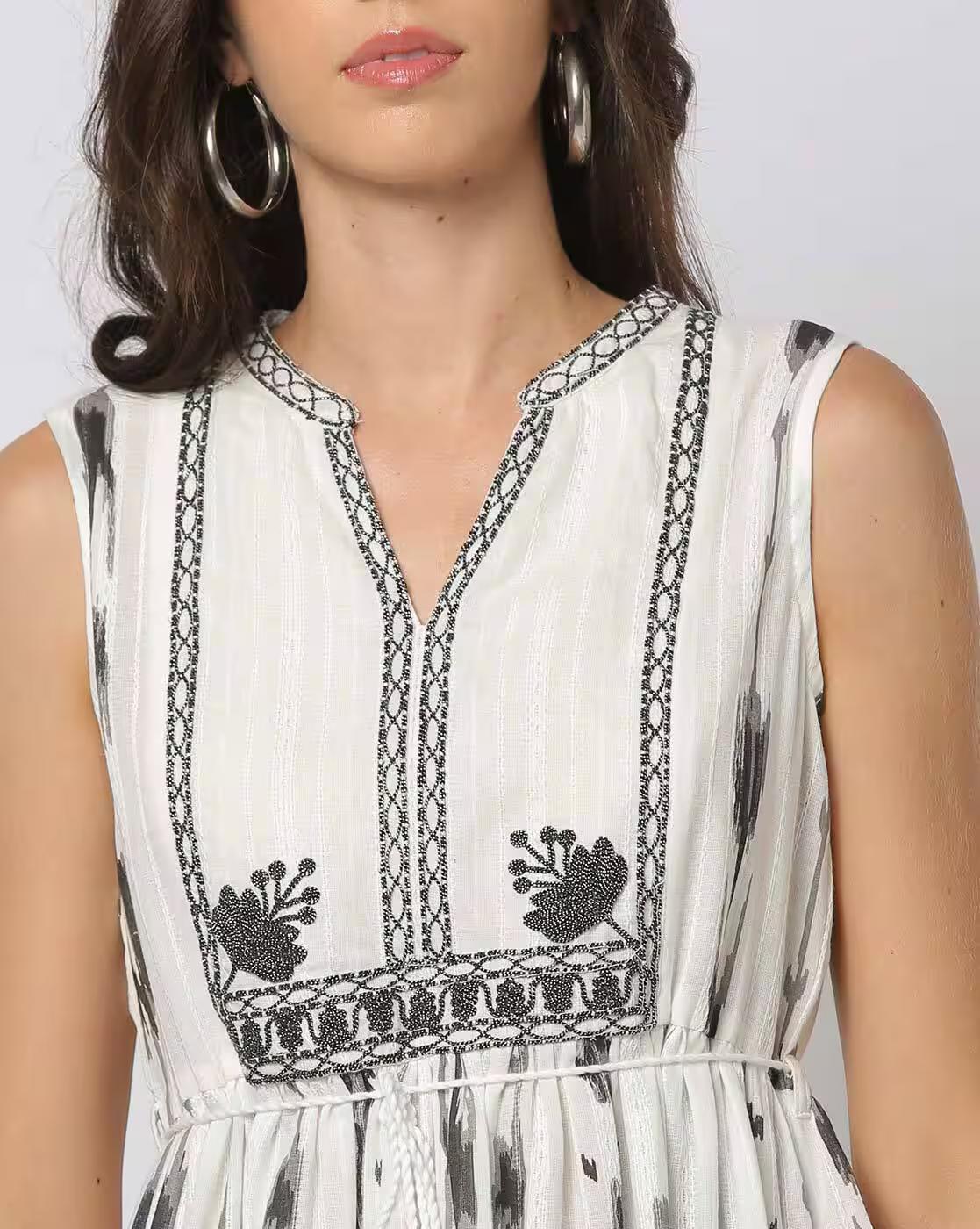 Women Printed A-Line Dress