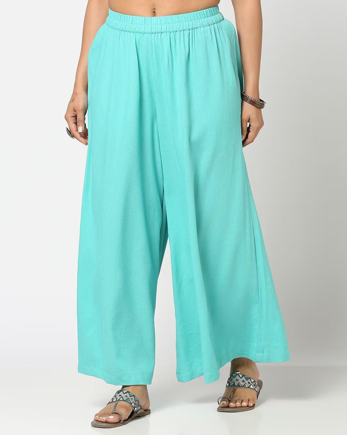 Women Relaxed Fit Palazzos