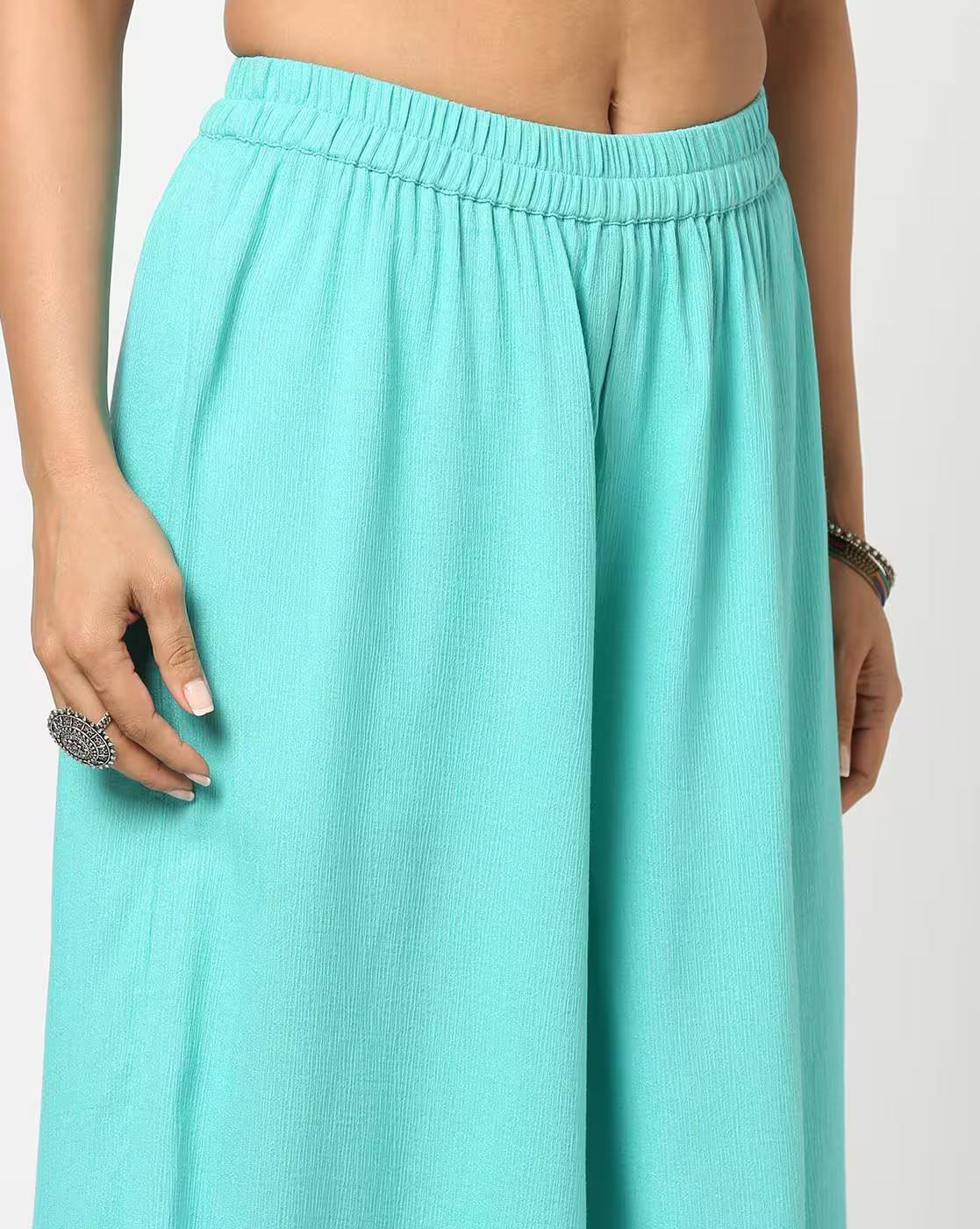 Women Relaxed Fit Palazzos
