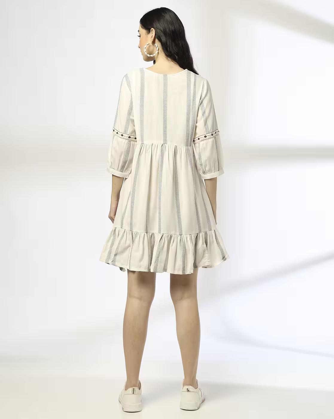 Shirt collared style, CREAM