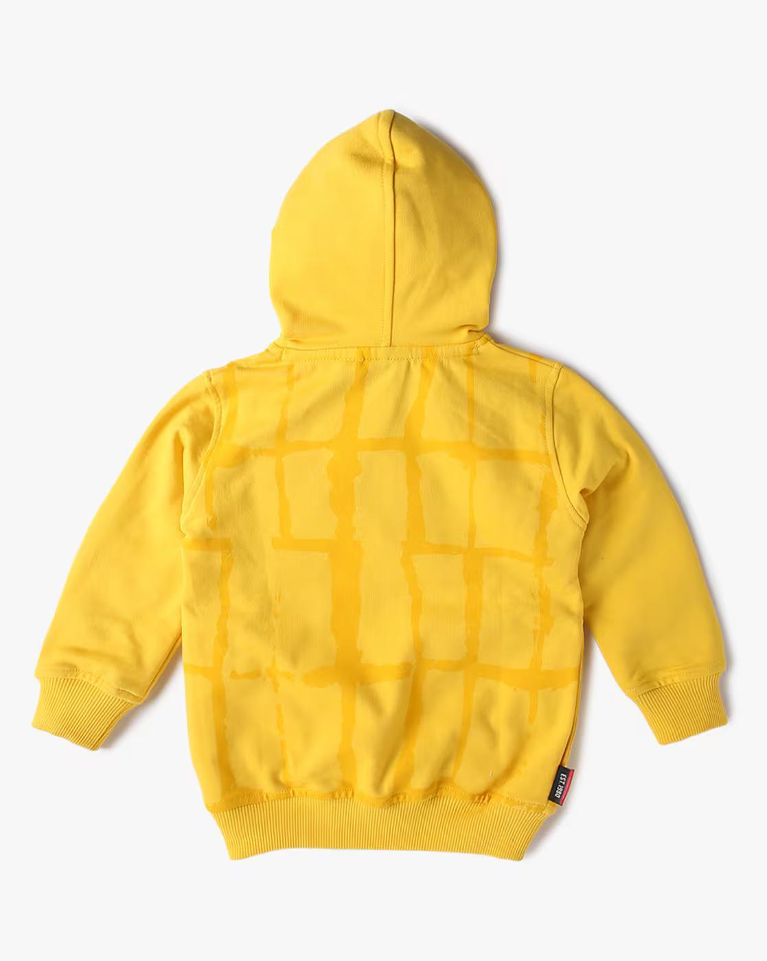 Boys Typographic Print Hoodie