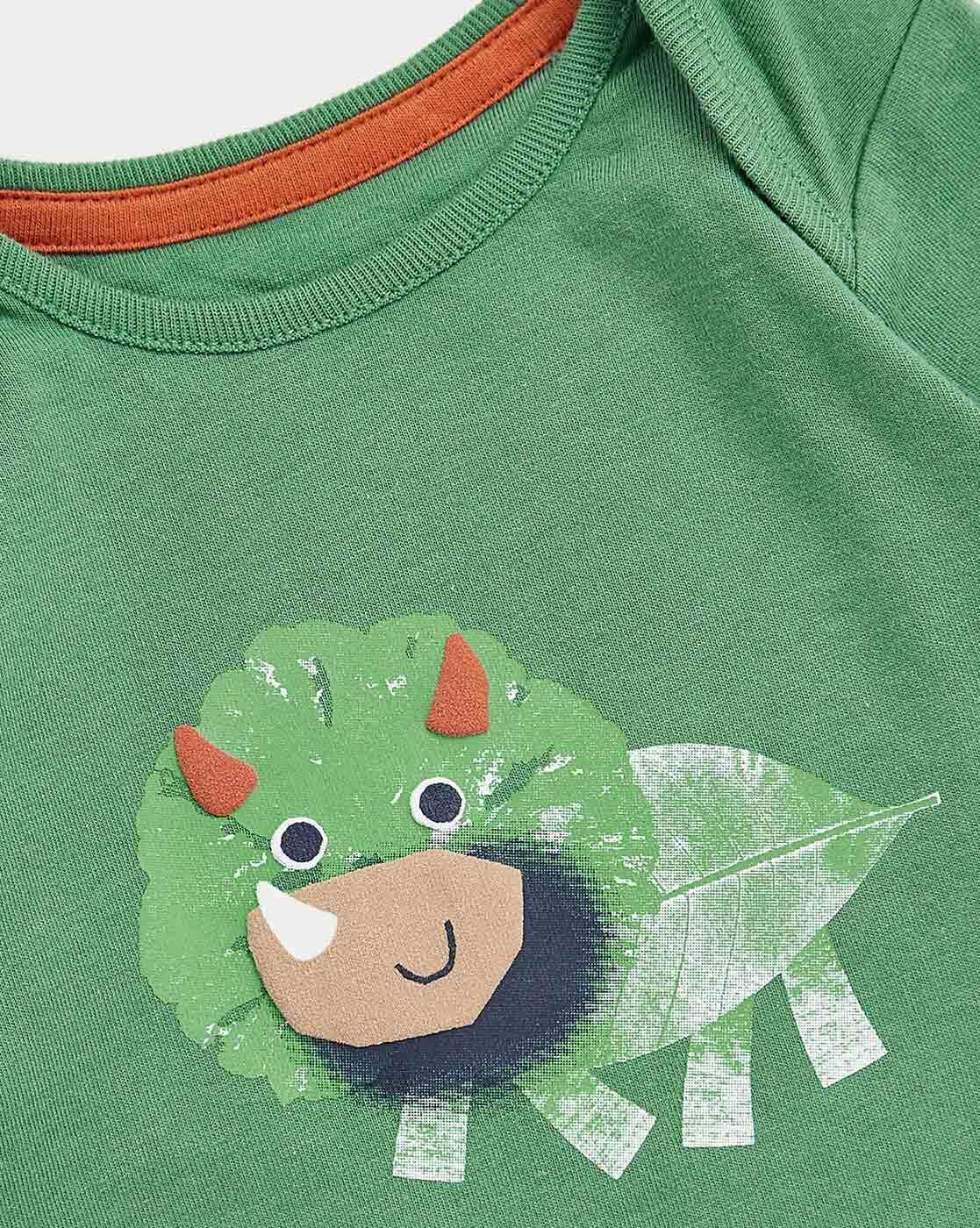 NB B LOE LS TEE/GREEN/050, GREEN, 68