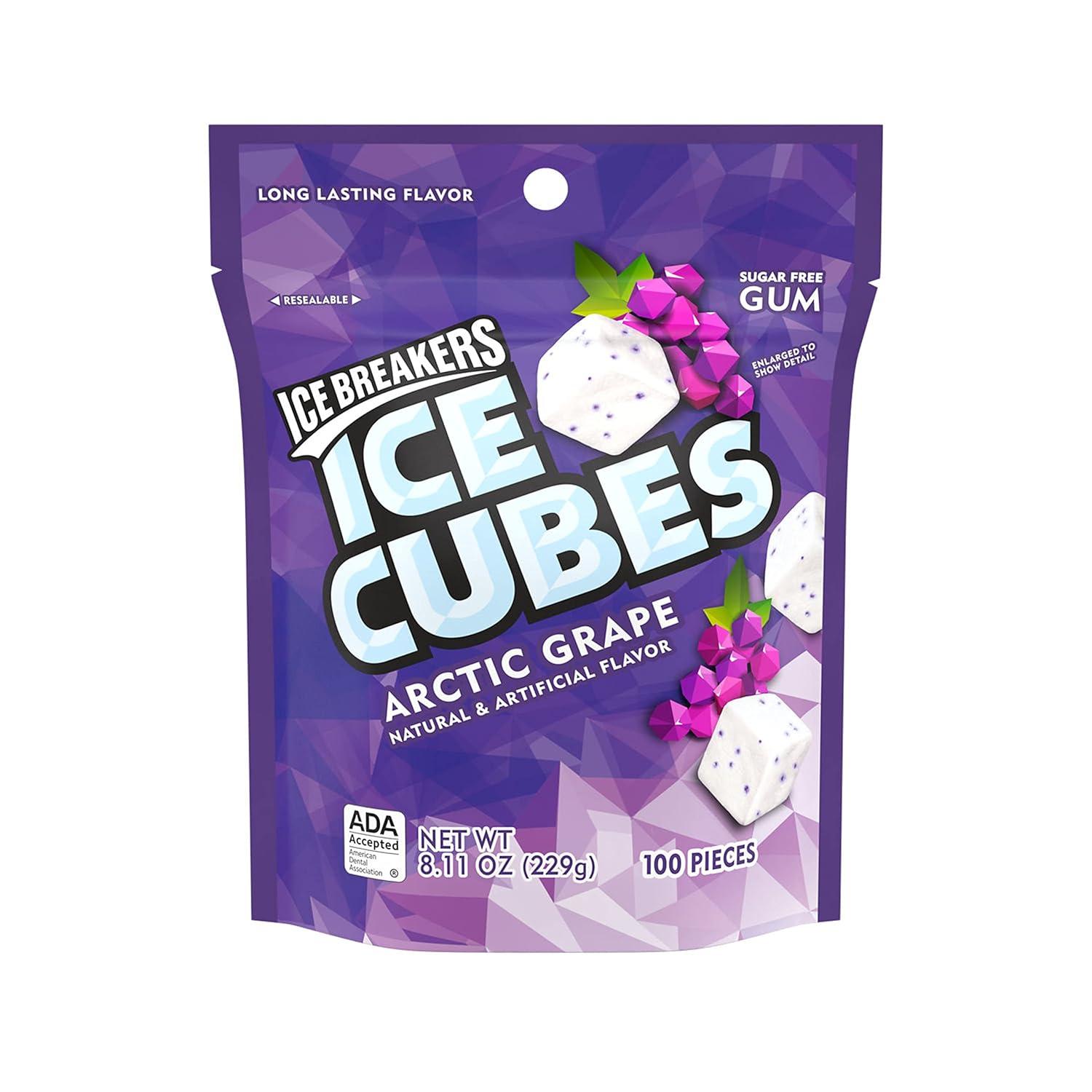 Ice Breakers | Ice Breakers Ice Cubes Arctic Grape Chewing Gum 120 g