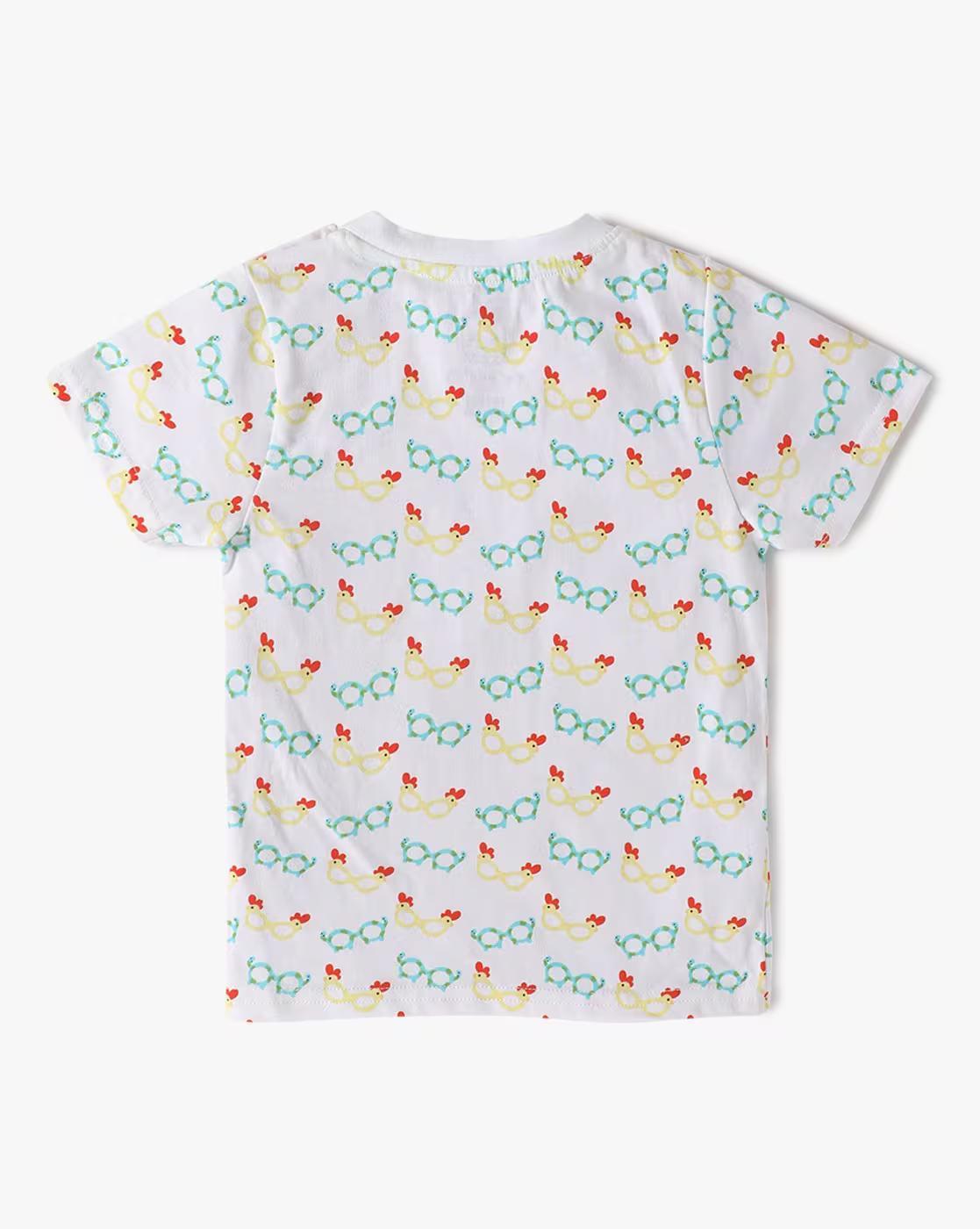 COCOMELON PRINTED DUN W T, GREEN, 12-18M