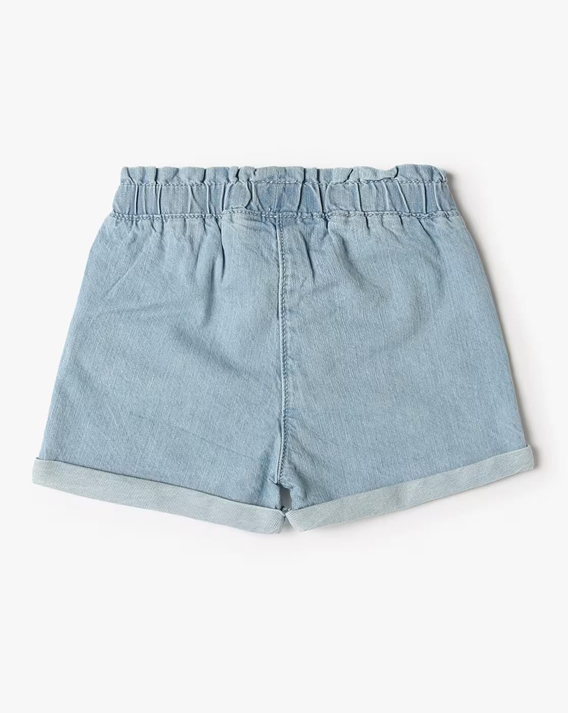 DENIM SHORTS, BLUE, 12-18M