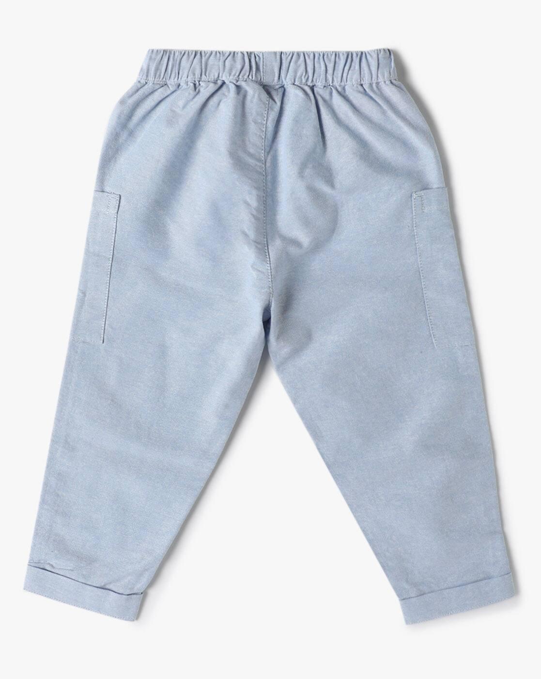 OXFORD PANT, BLUE, 6-12M