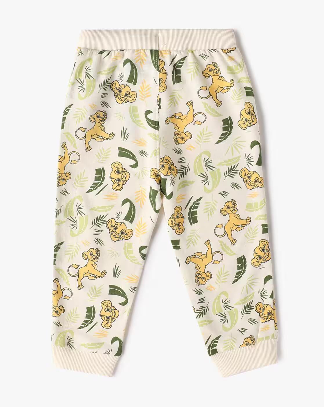 SS25 LION KING AOP JO, OFF WHITE, 12-18M