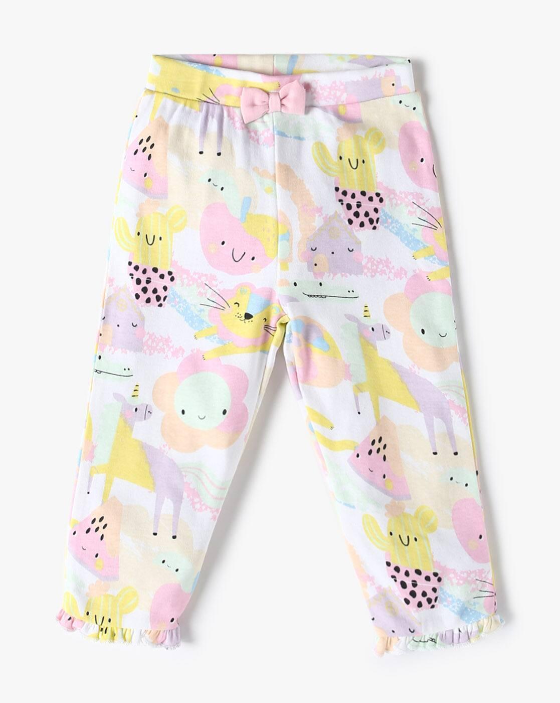 PACK OF 3 LEGGINGS, ASSORTED, 0-3M